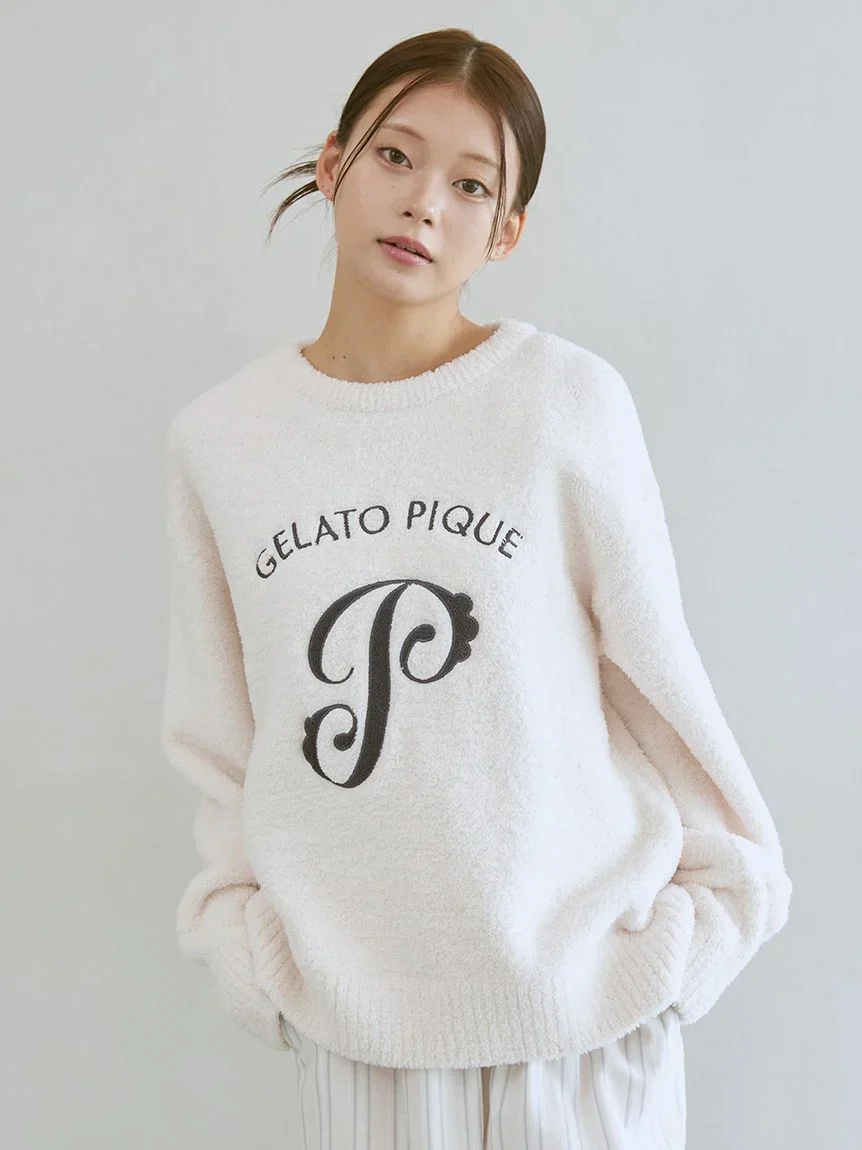 Powder Emblem Motif Pullover