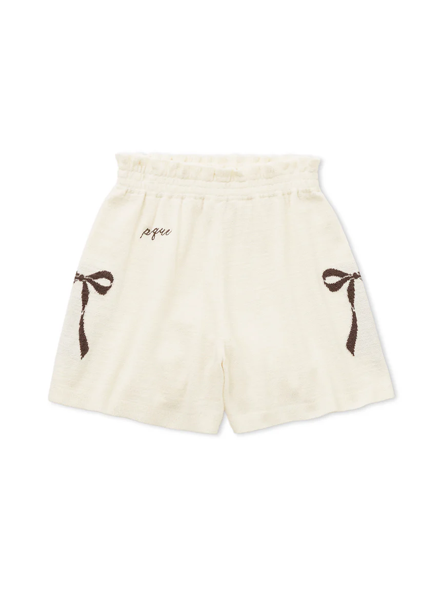 Ribbon Jacquard Lounge Shorts
