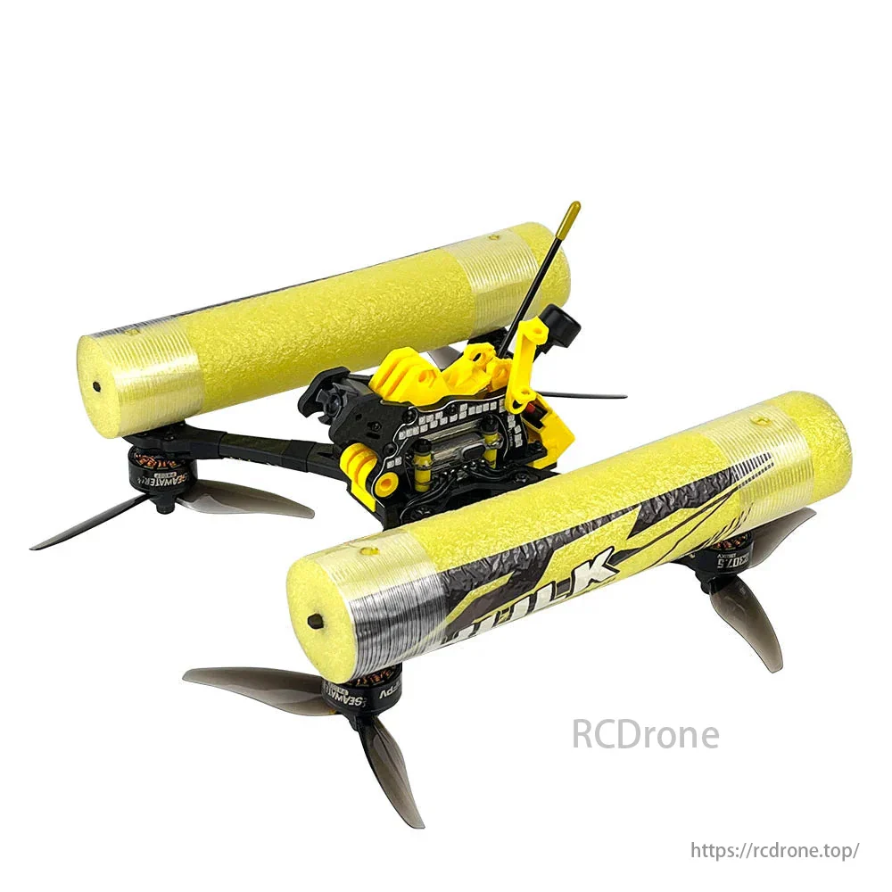 DarwinFPV HULK Ⅱ Waterproof 5-Inch FPV Drone – IP67 BNF Analog & DJI O3 HD (ELRS/TBS/PNP)