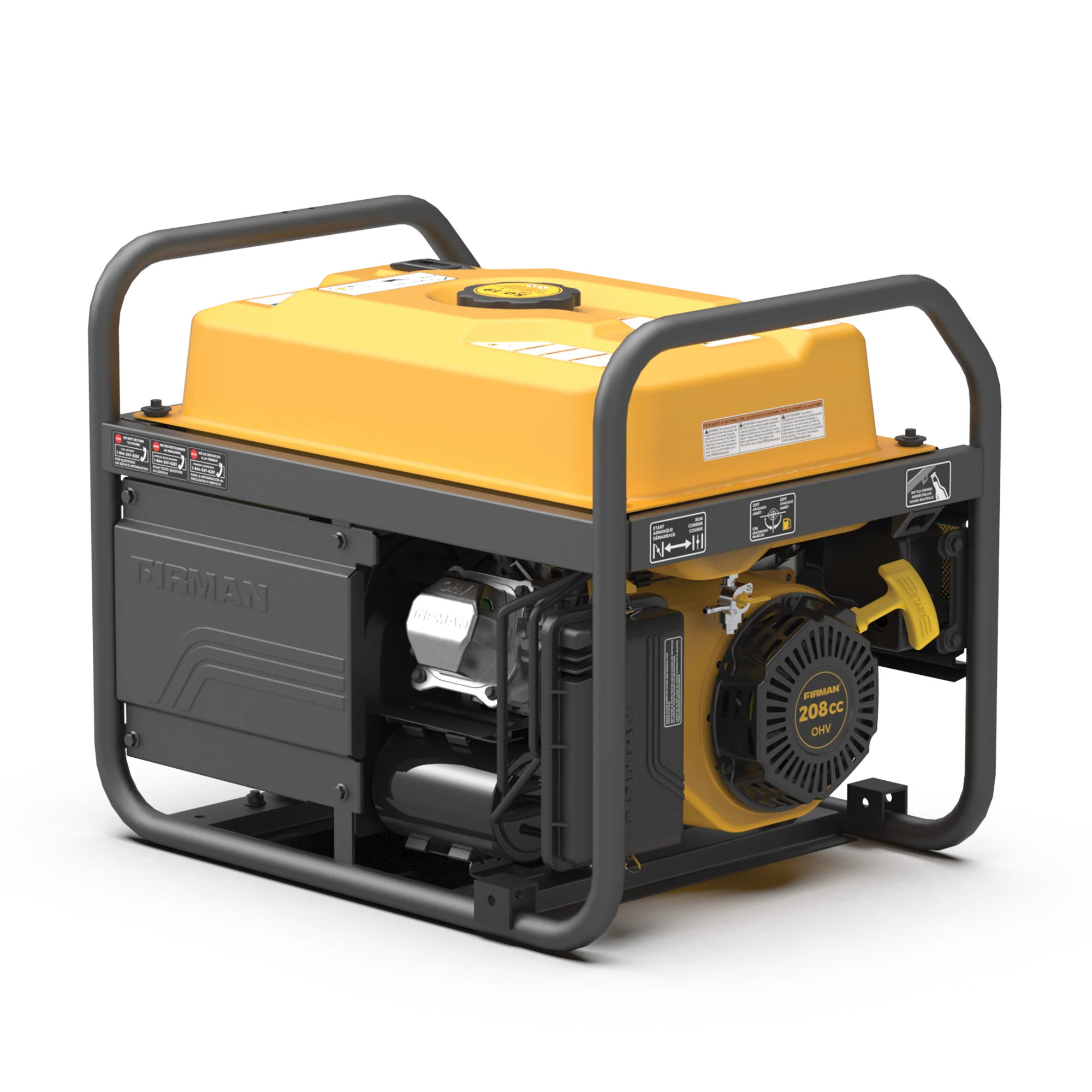 Gas Portable Generator 4550W Recoil Start