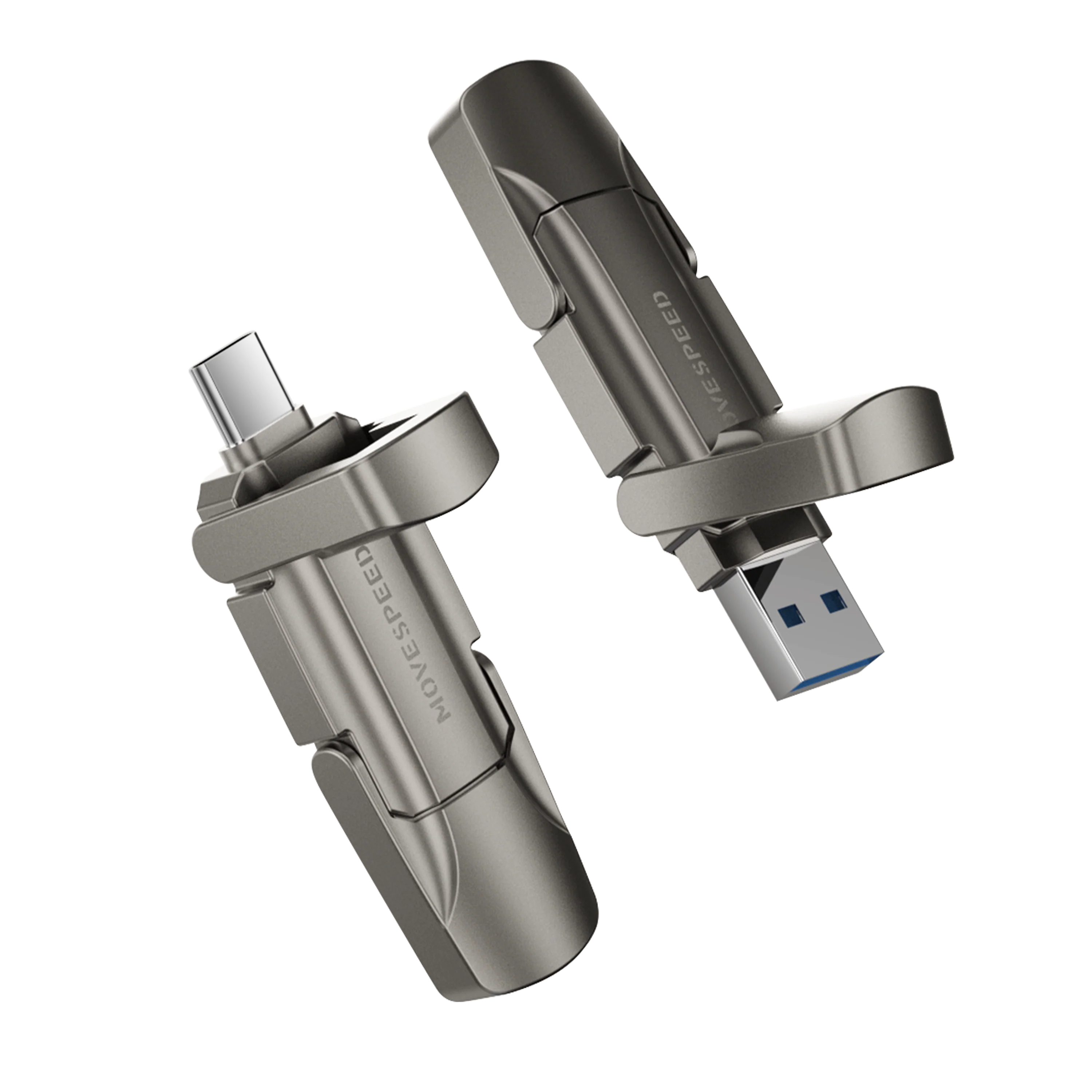 MOVESPEED 1090MB/s Read/Write 128GB-2TB USB 3.2/Type C Solid State Flash Drive