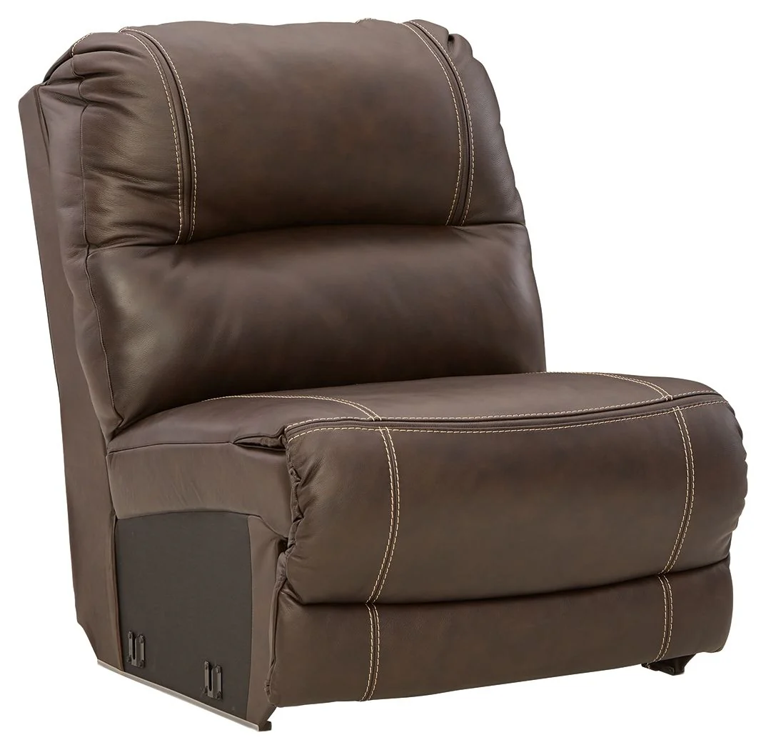 Dunleith - Armless Chair - Chocolate
