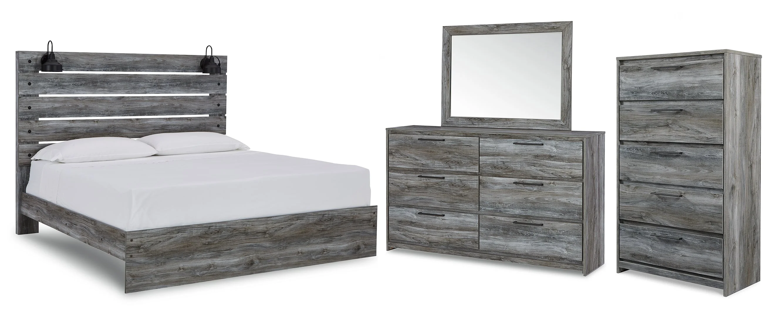 Baystorm Grey Bedroom Set