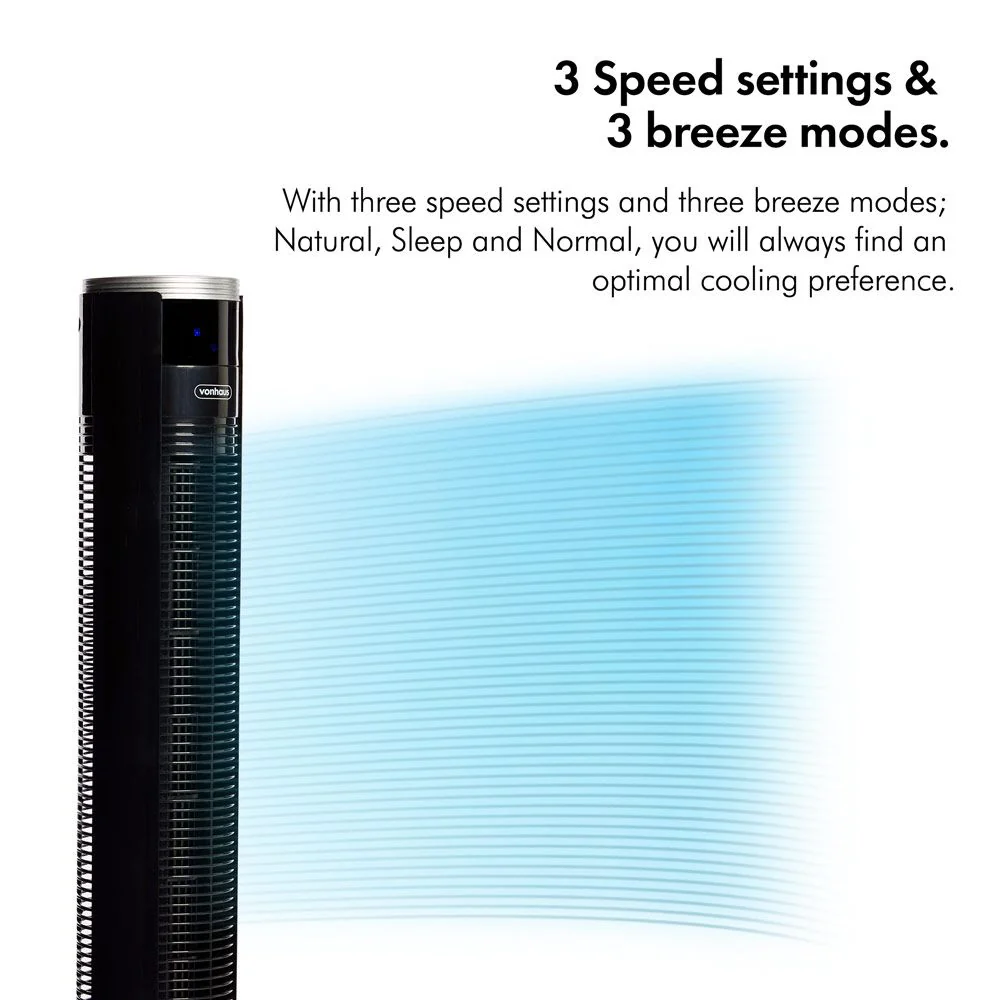 VonHaus 220 volt tower fan 35