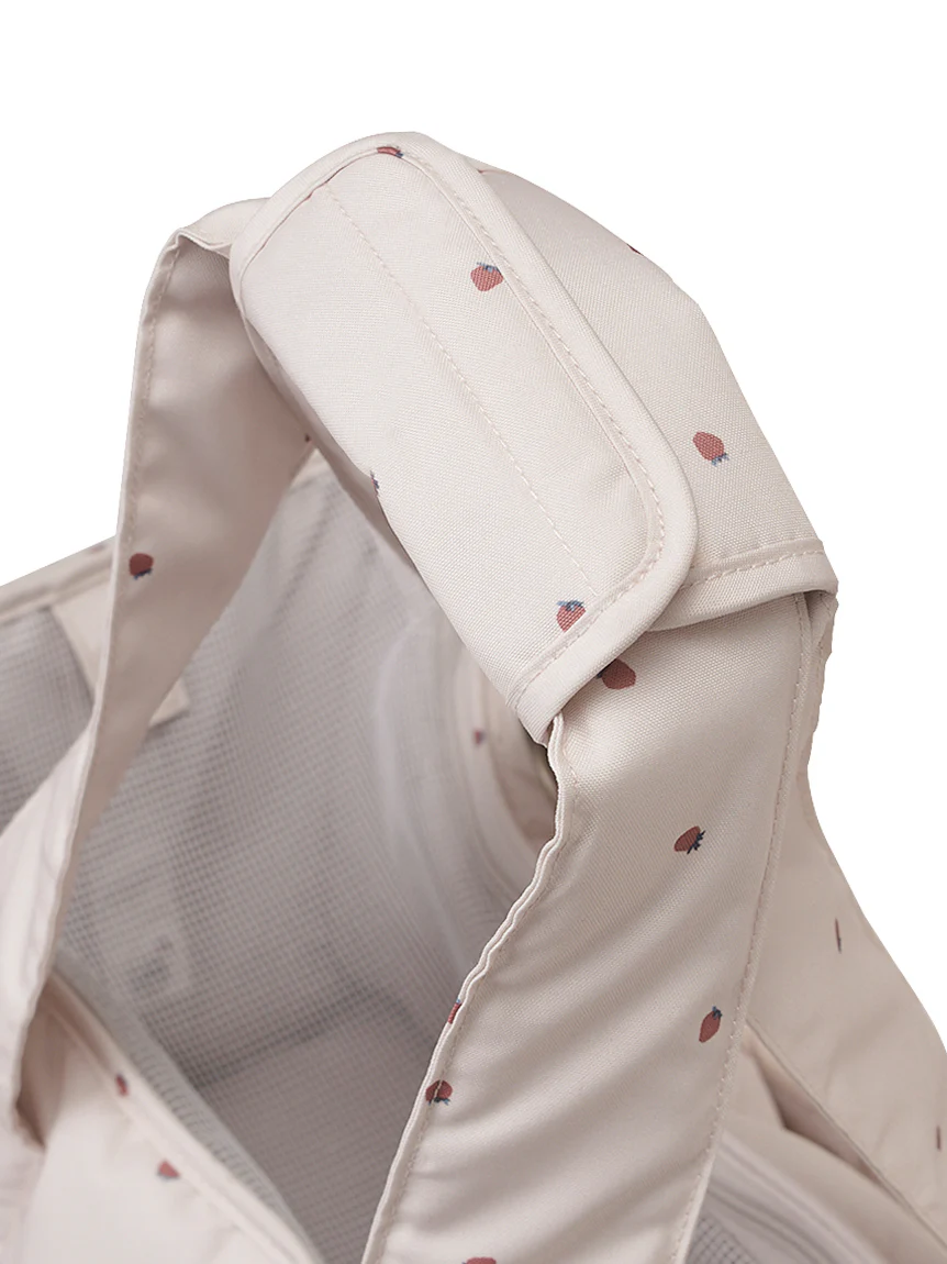 【CAT&DOG】Strawberry Quilting Carrier Bag