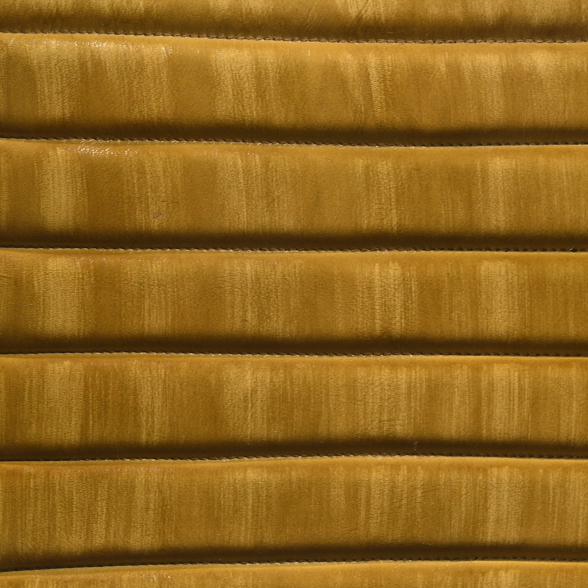 Bayu Leather Upholstered Bar Stool Antique Camel (Set of 2)