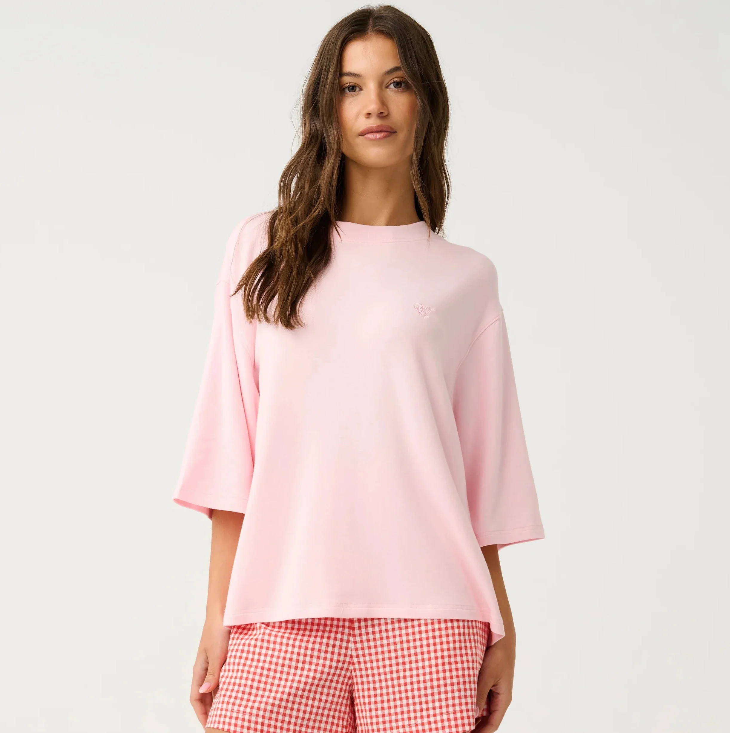 CW Solana Tee - Ice Pink