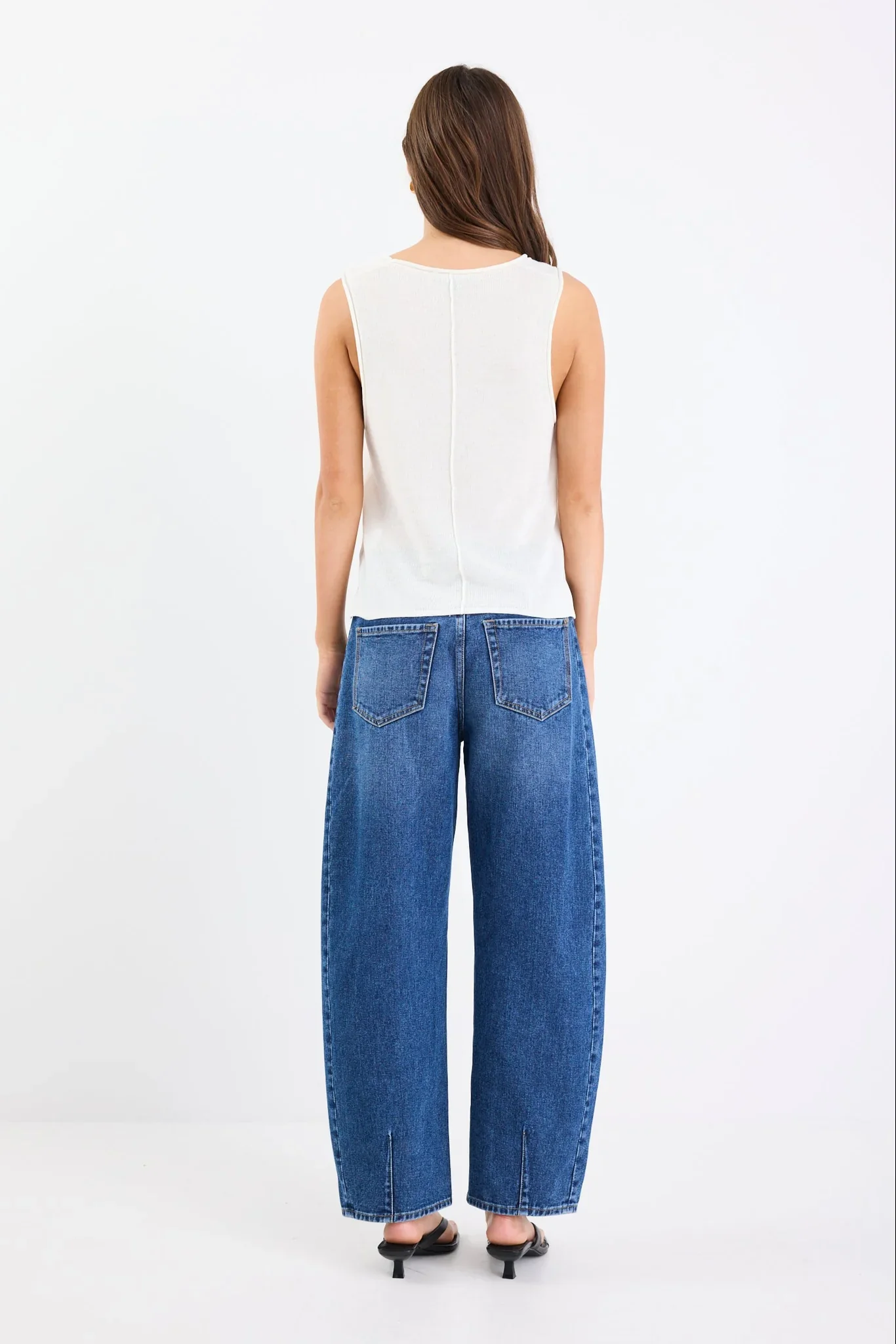 Nomad Ivory Lightweight Knit Tank Top