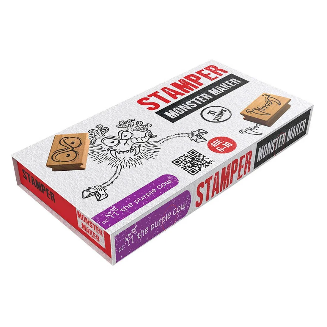 The Purple Cow Monster Maker Stamper Kit