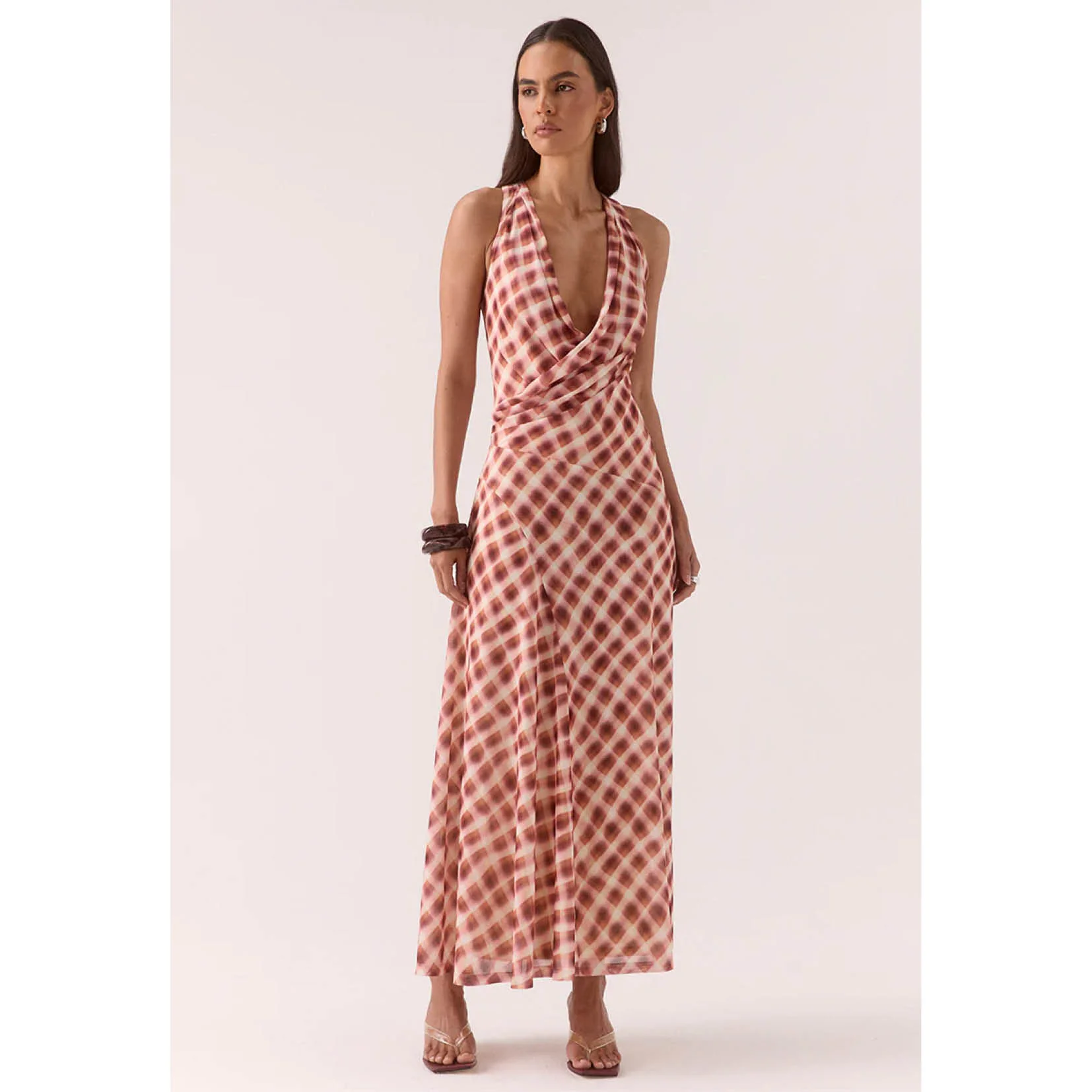 Euphoria Dress - Check