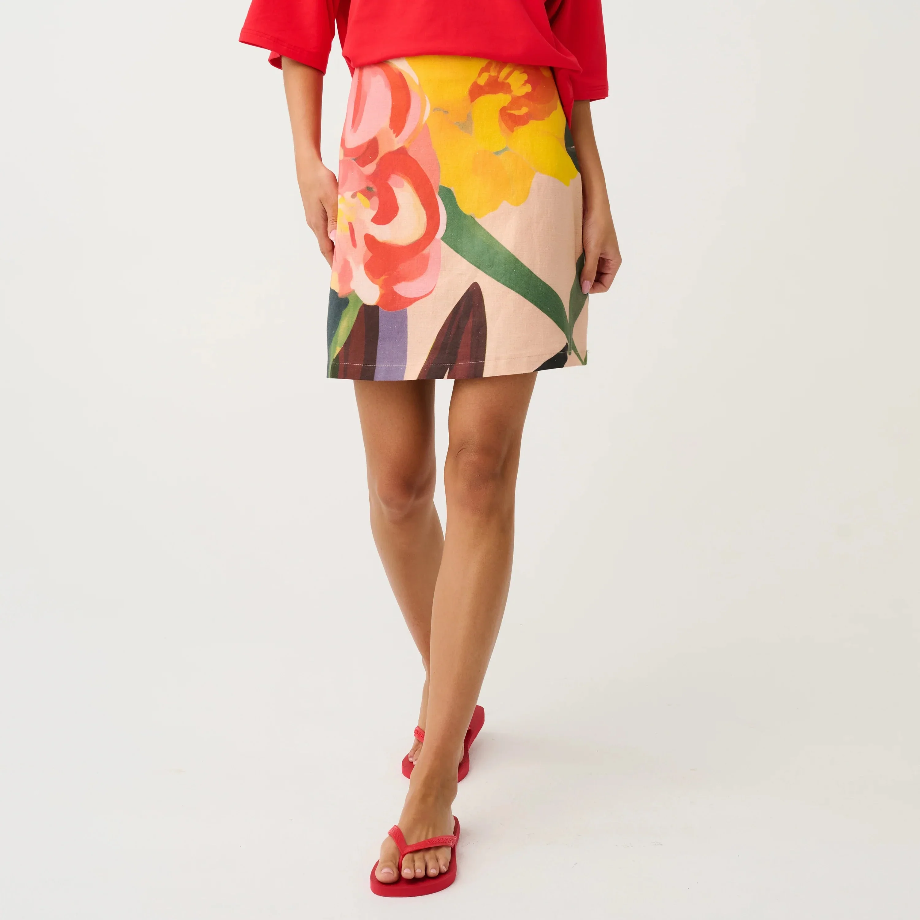 CW Zyla Mini Skirt -  Tropical