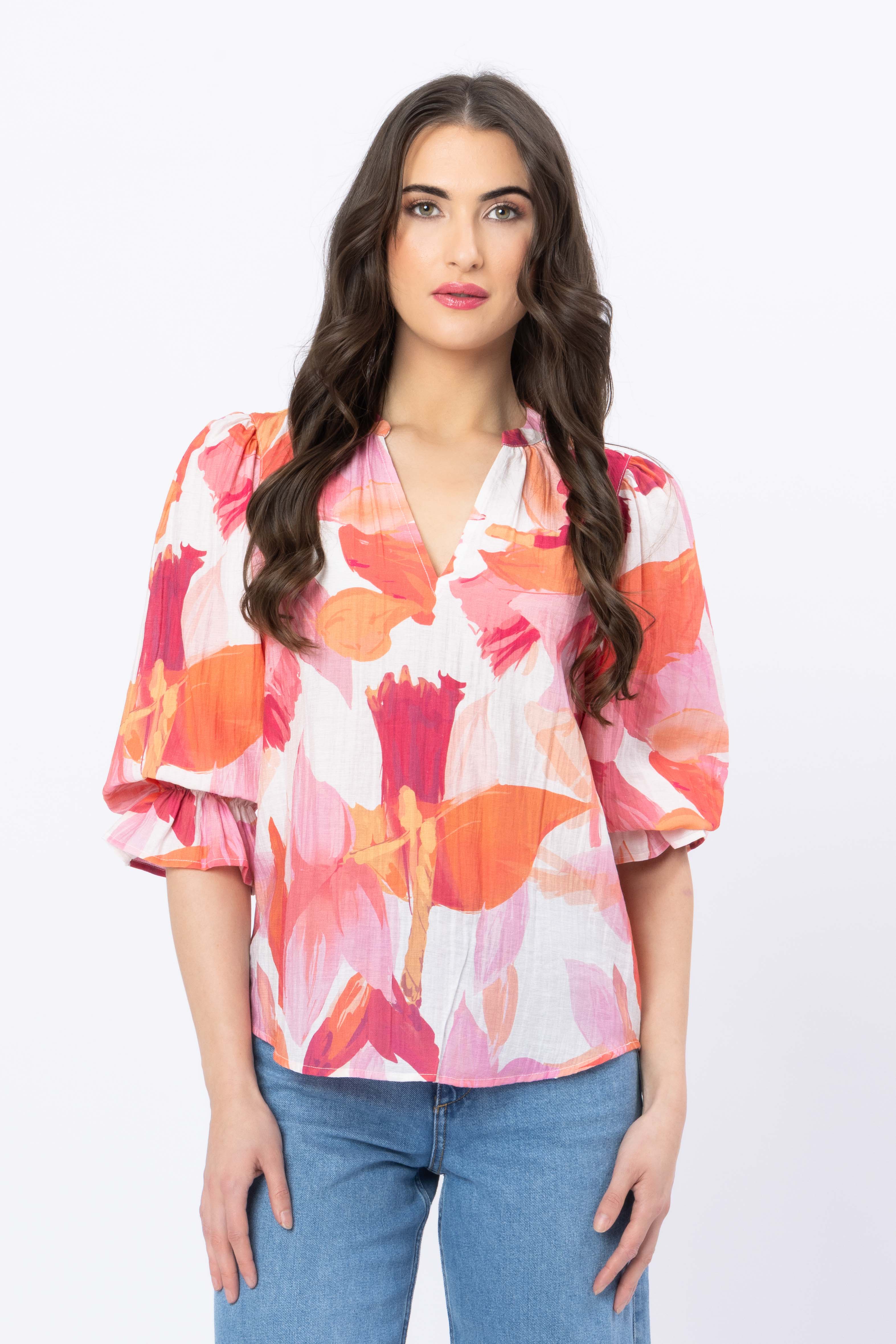 Graceful Top - Pink Peach (SL3642-5)