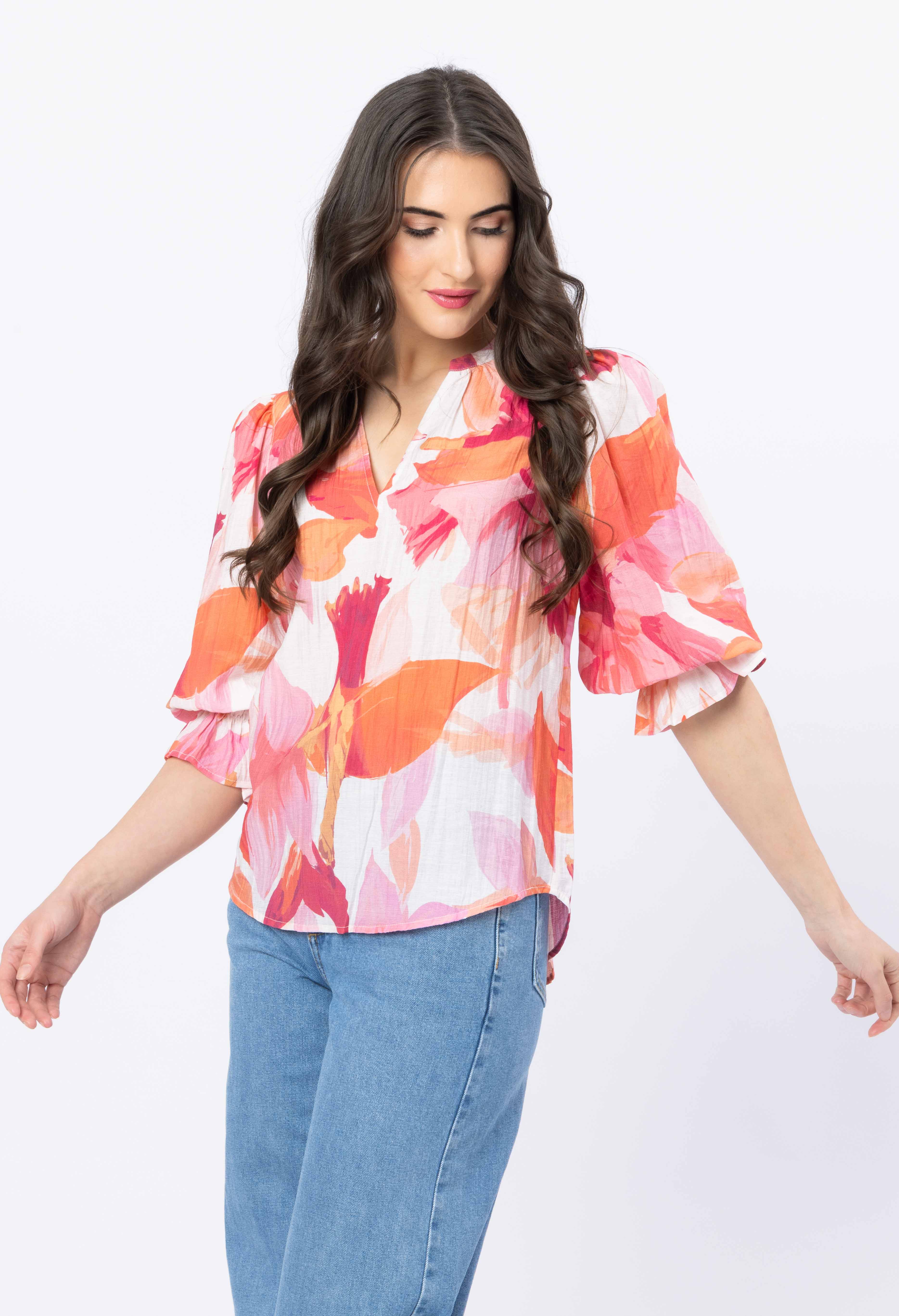 Graceful Top - Pink Peach (SL3642-5)