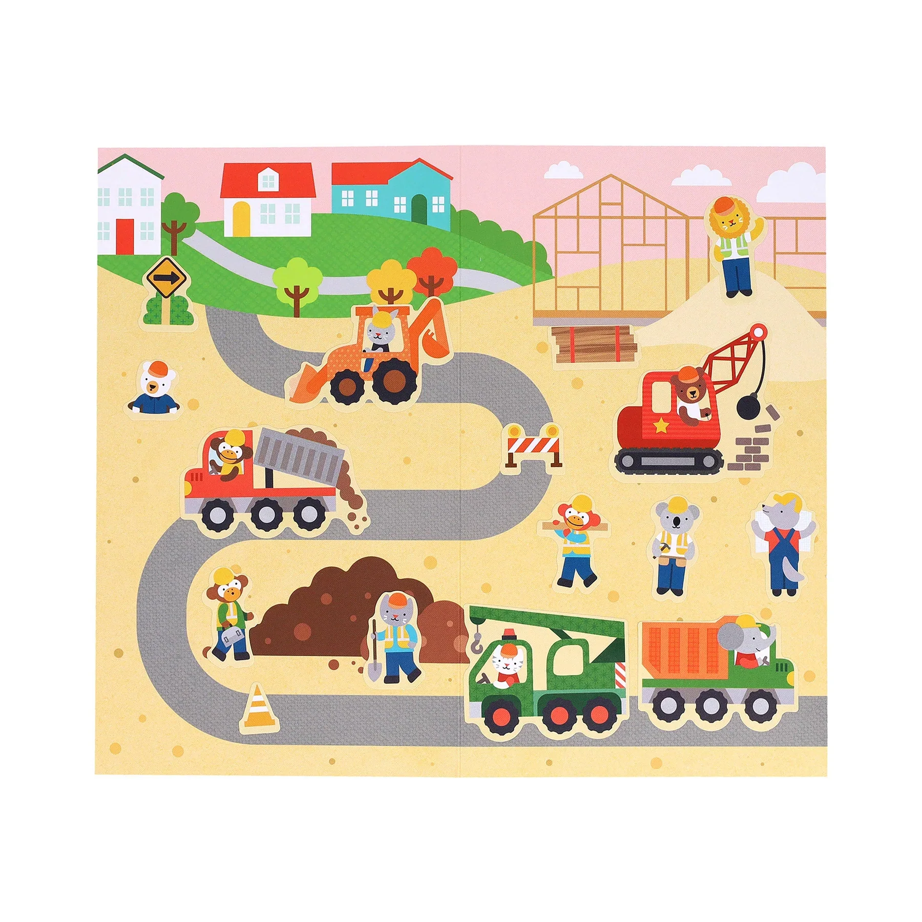 Mini Sticker Set - Little builders