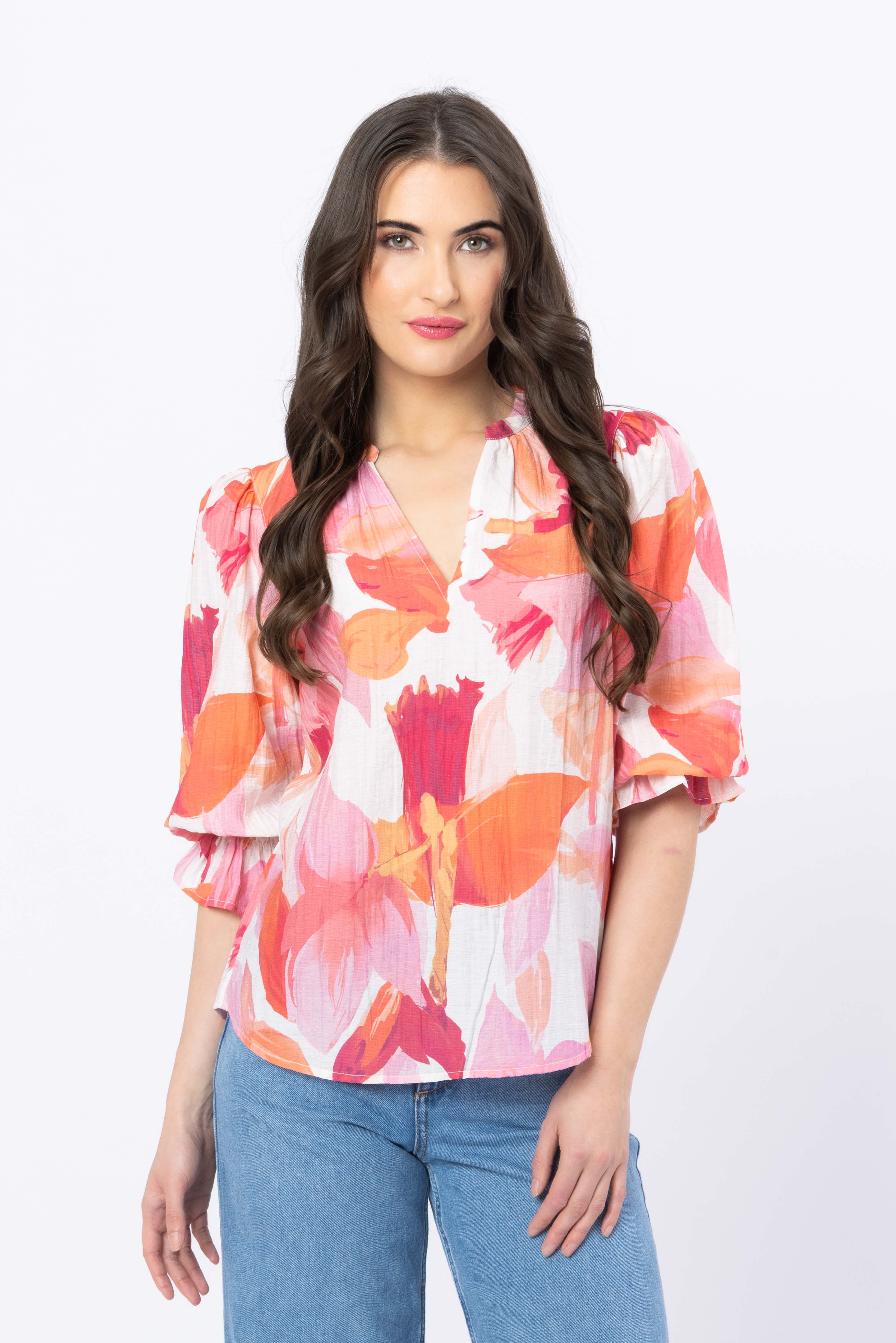 Graceful Top - Pink Peach (SL3642-5)