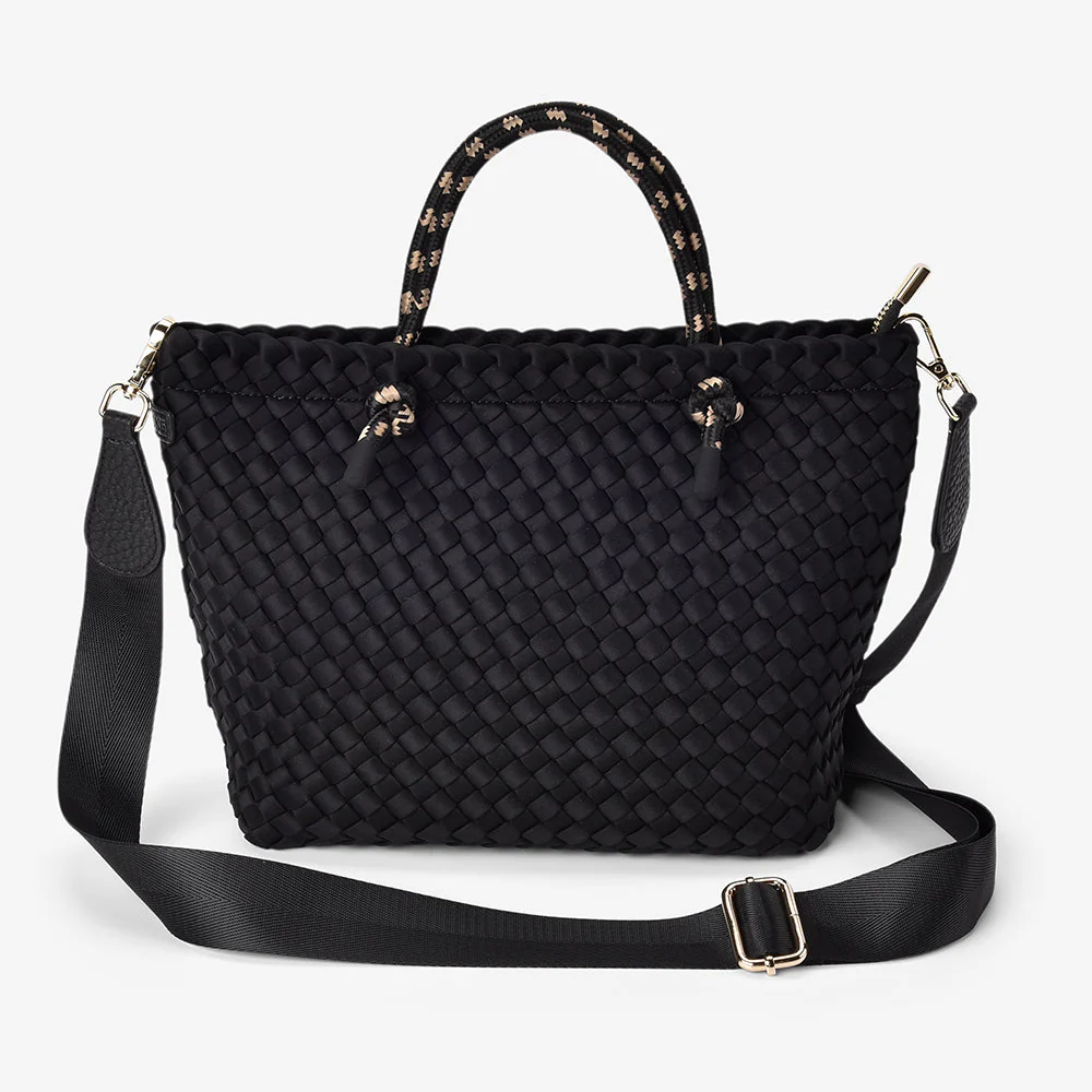 Michigan Tote - Black Neo Plait