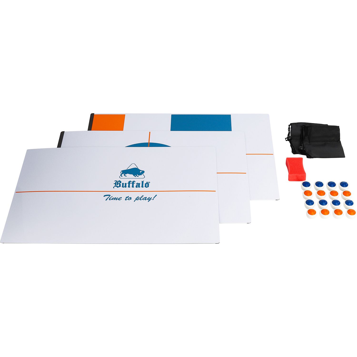 Curling De Búfalo Y Juego De Tejo Americano