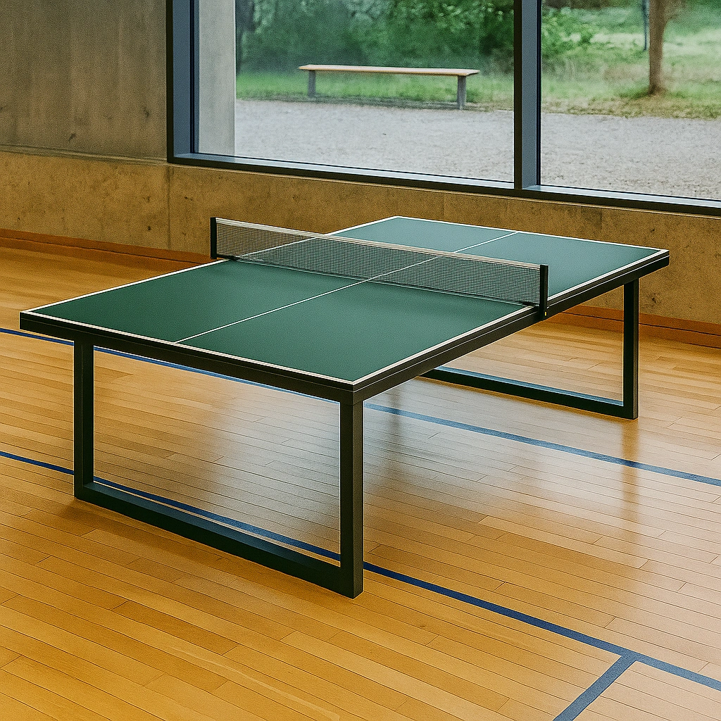 Deportes Mesa de ping pong Verde Metal Interior/Exterior 274x152.5x76 cm