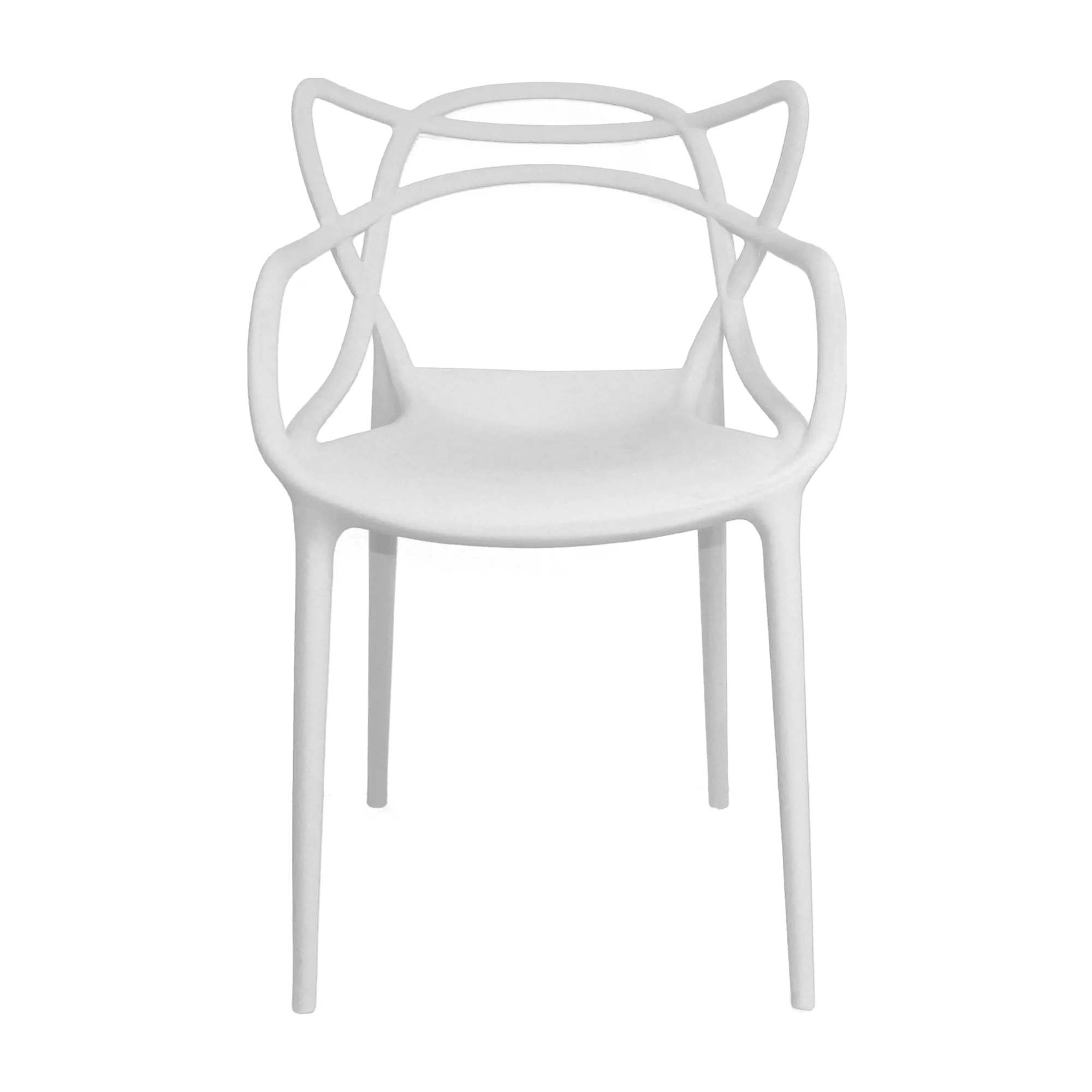 2025 Silla Para Exteriores Solna 54 Cm Blanco Europeo Con Apoya Brazos