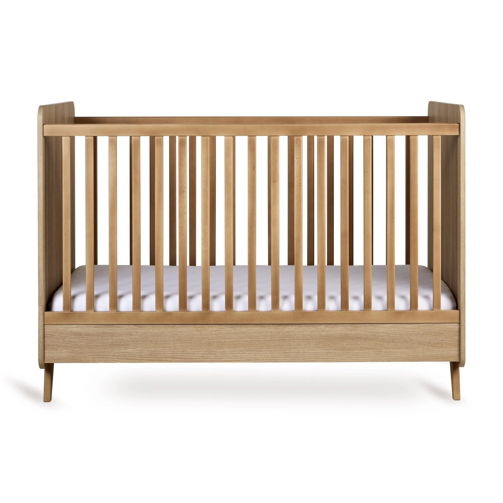 2025 Cuna Loft – Honey Ash 140x70 cm (conversión posible a cama infantil 140x70 cm)