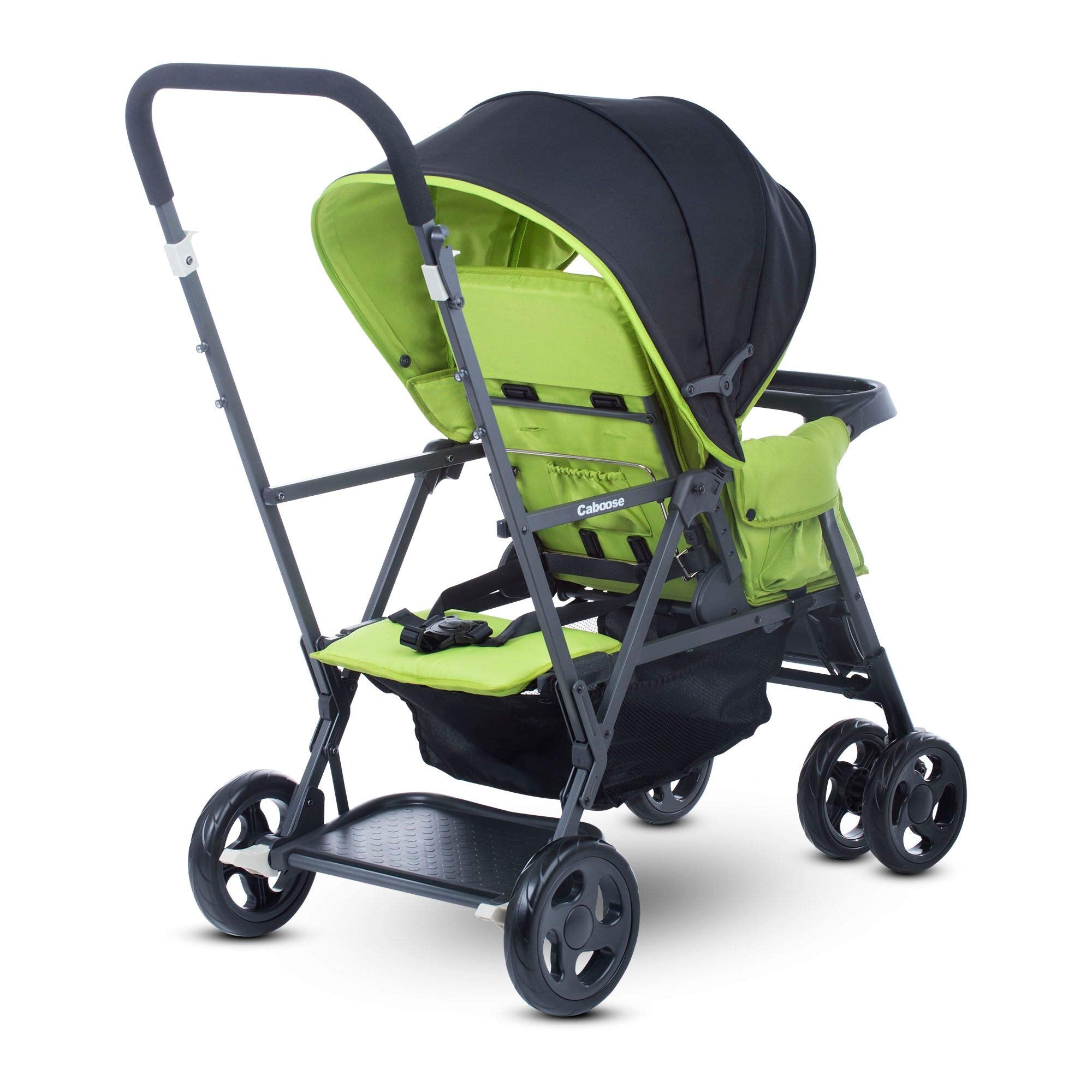 2025 Silla de Paseo Joovy Caboose Graphite Appletree – Cochecito Doble Compacto y Versátil