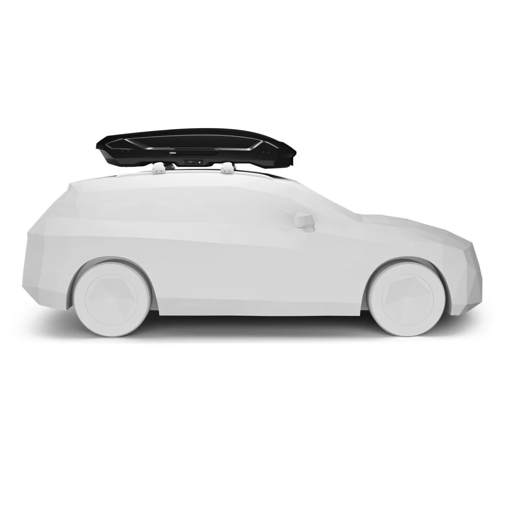 2025 Cofre de techo Thule Motion 3 XL Negro Brillante 500L