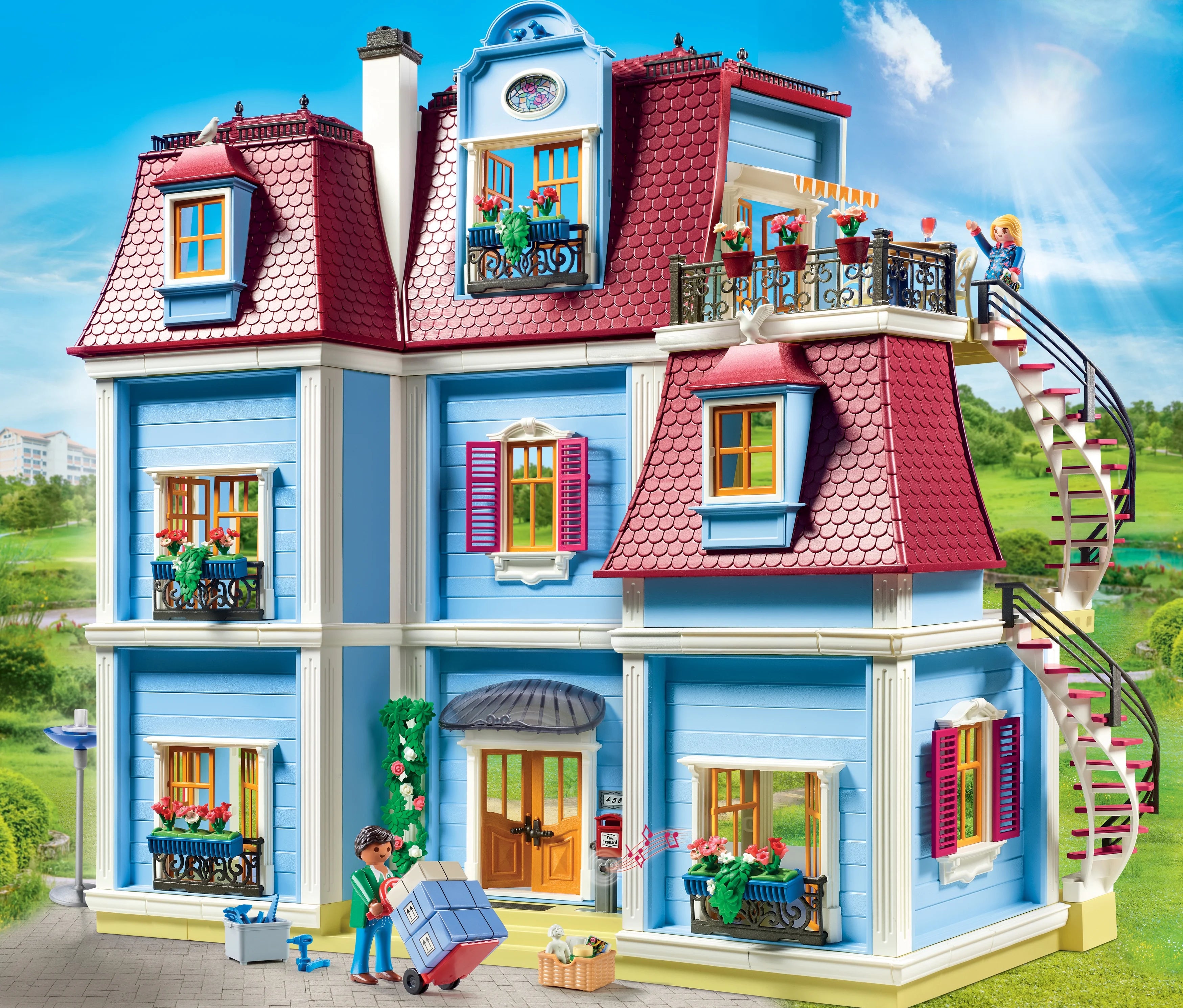 2025 Casa de Muñecas Grande Playmobil, recomendada para mayores de 4 años
