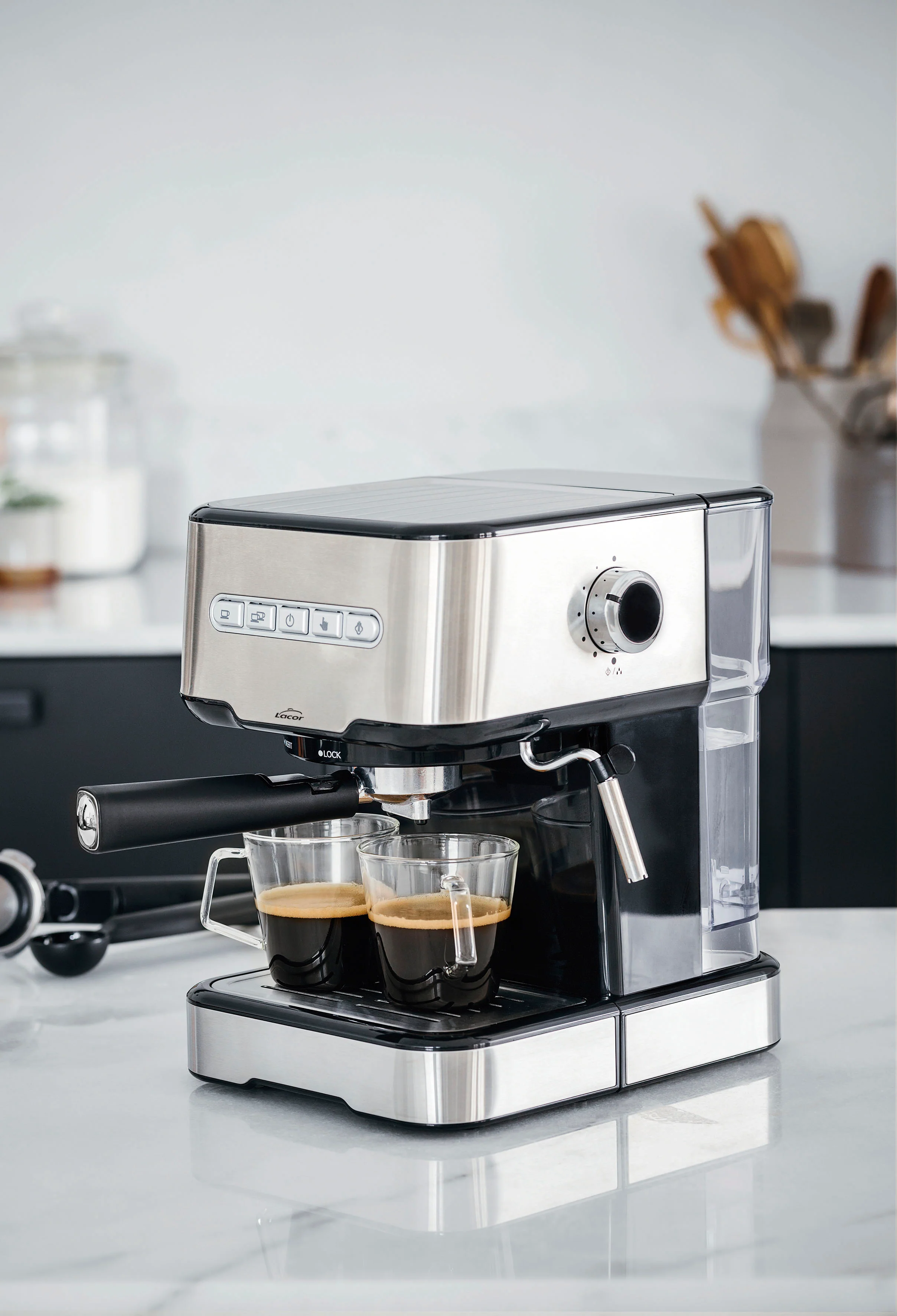 2025 Cafetera Espresso SENCE Tipo Bar – 15 Bares de Presión para Café Profesional en Casa