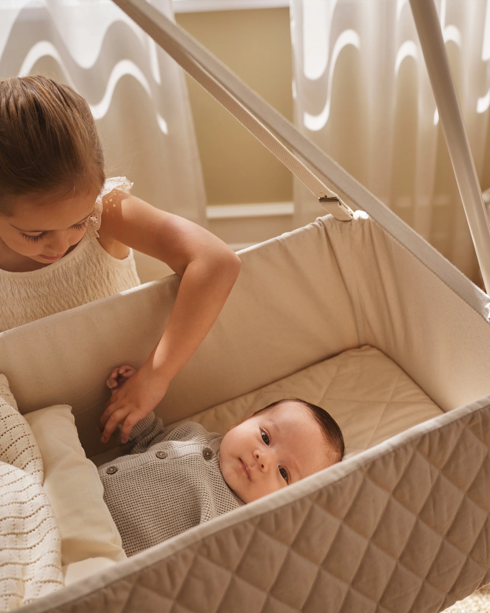 Colchón de espuma para la cuna