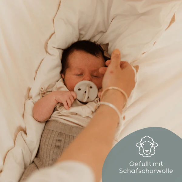 Colchón de lana virgen para la cuna de muelle