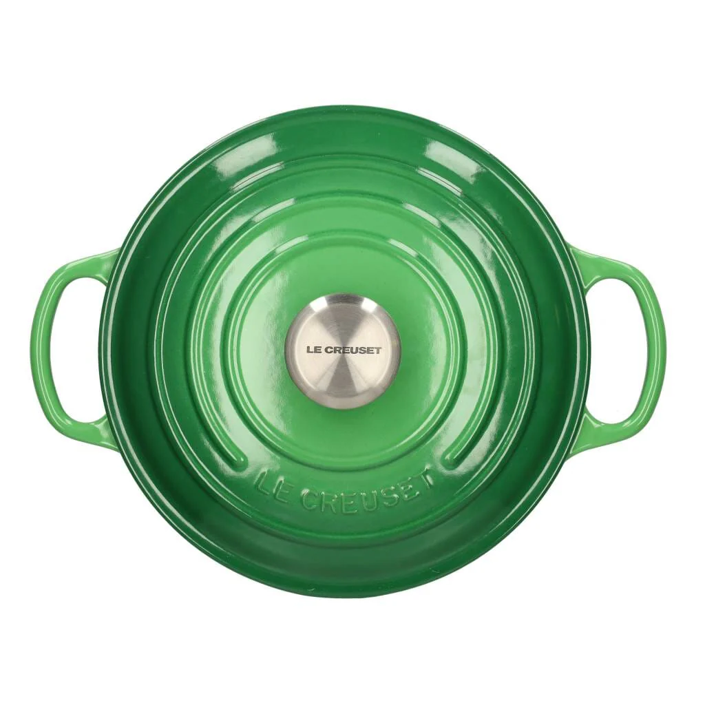 2025 Le Creuset - Sartén para asar / guisar Signature redonda Bamboo 24 cm 4.2 l