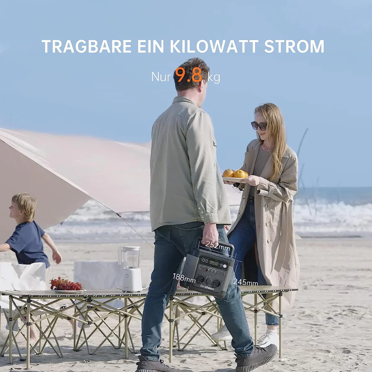 2025 Foxtheon iGo 600 – Estación de energía portátil compacta y potente