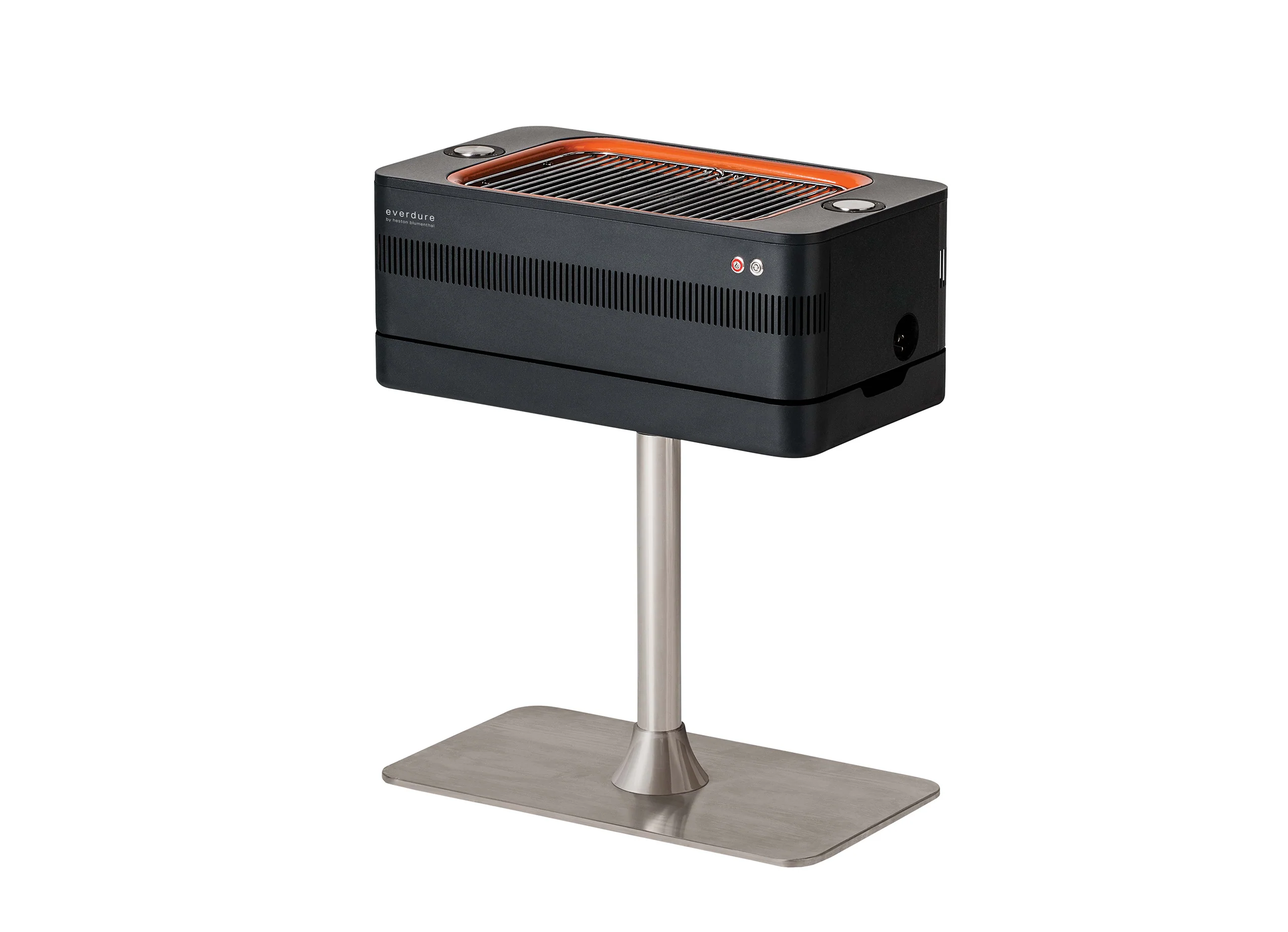 2025 Barbacoa de Carbón con Encendido Eléctrico – 1400W Fast Flame Ignition™ – Incluye Rosticero (15 kg) y Soporte de Pie