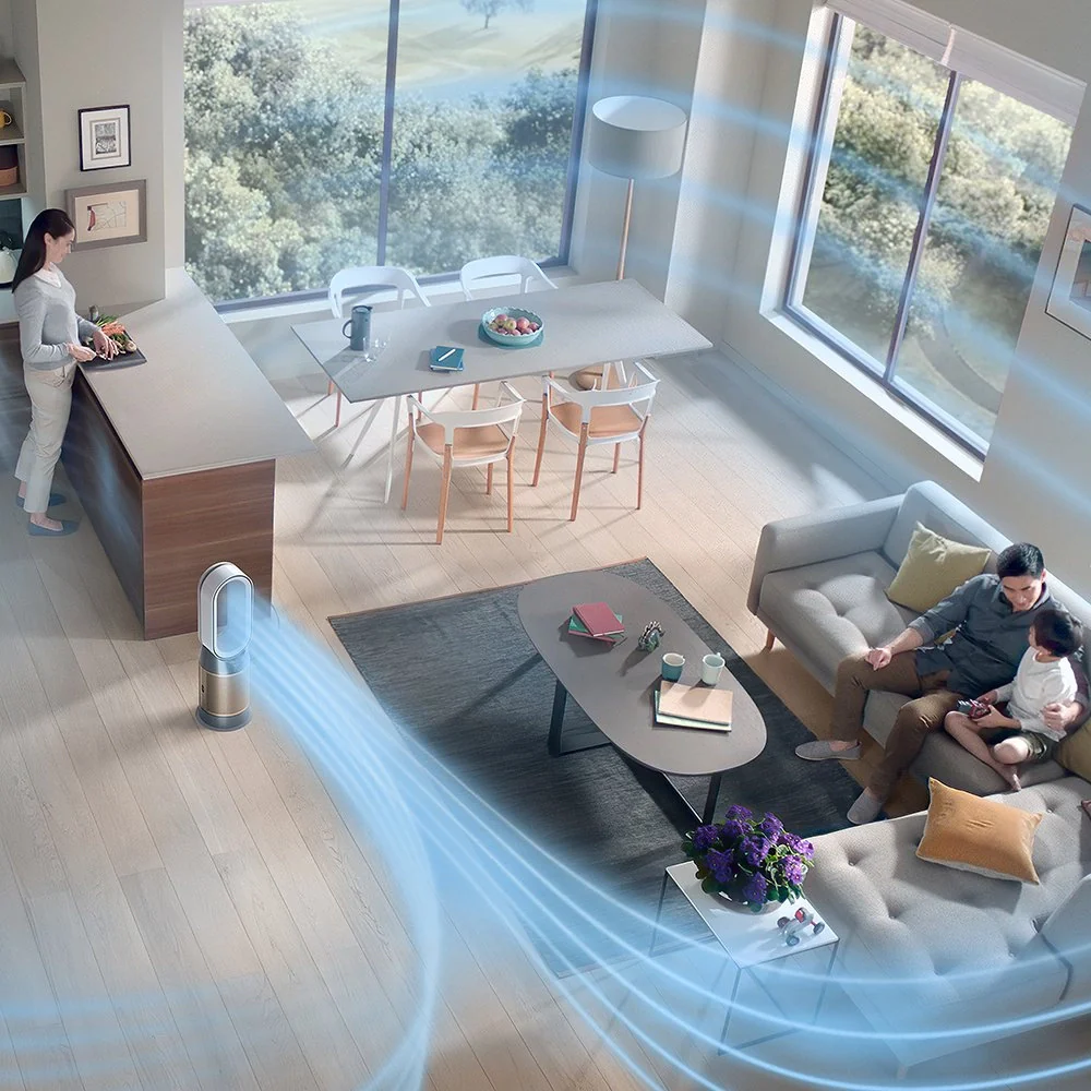 Dyson HP09 Purificador Hot+Cool™ Formaldehído Calefactor Ventilador Purificador