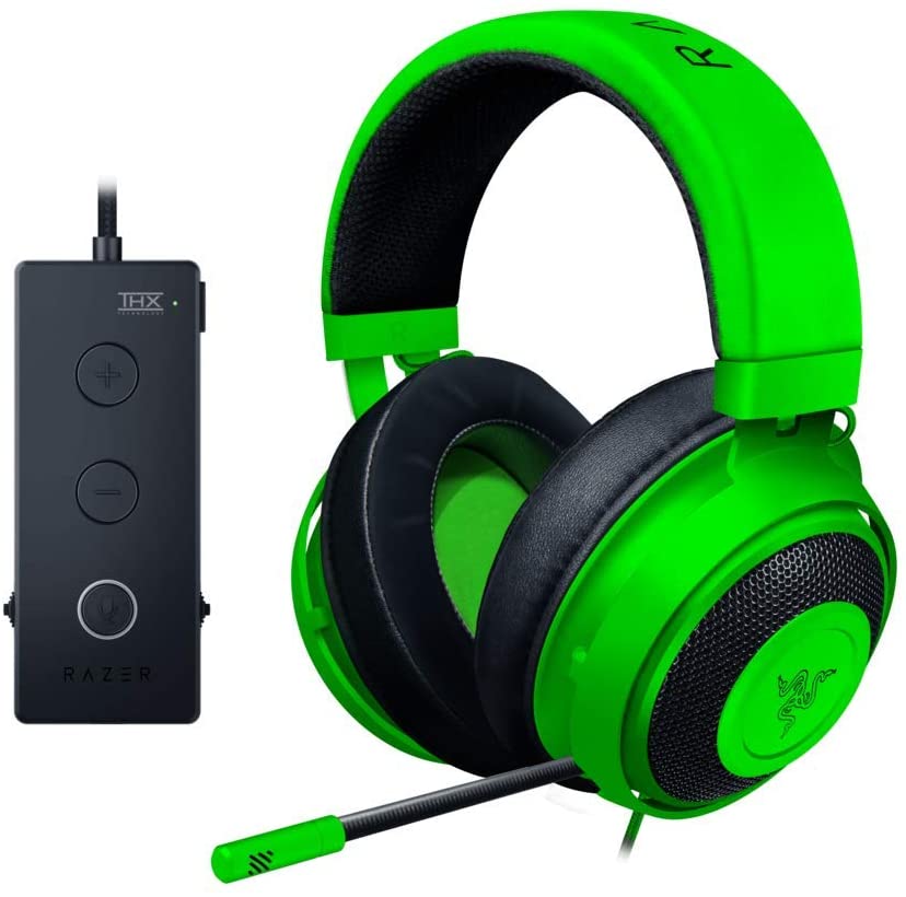 2025 Audifonos Razer Gamer Kraken Green Tournament Edition Usb 7.1