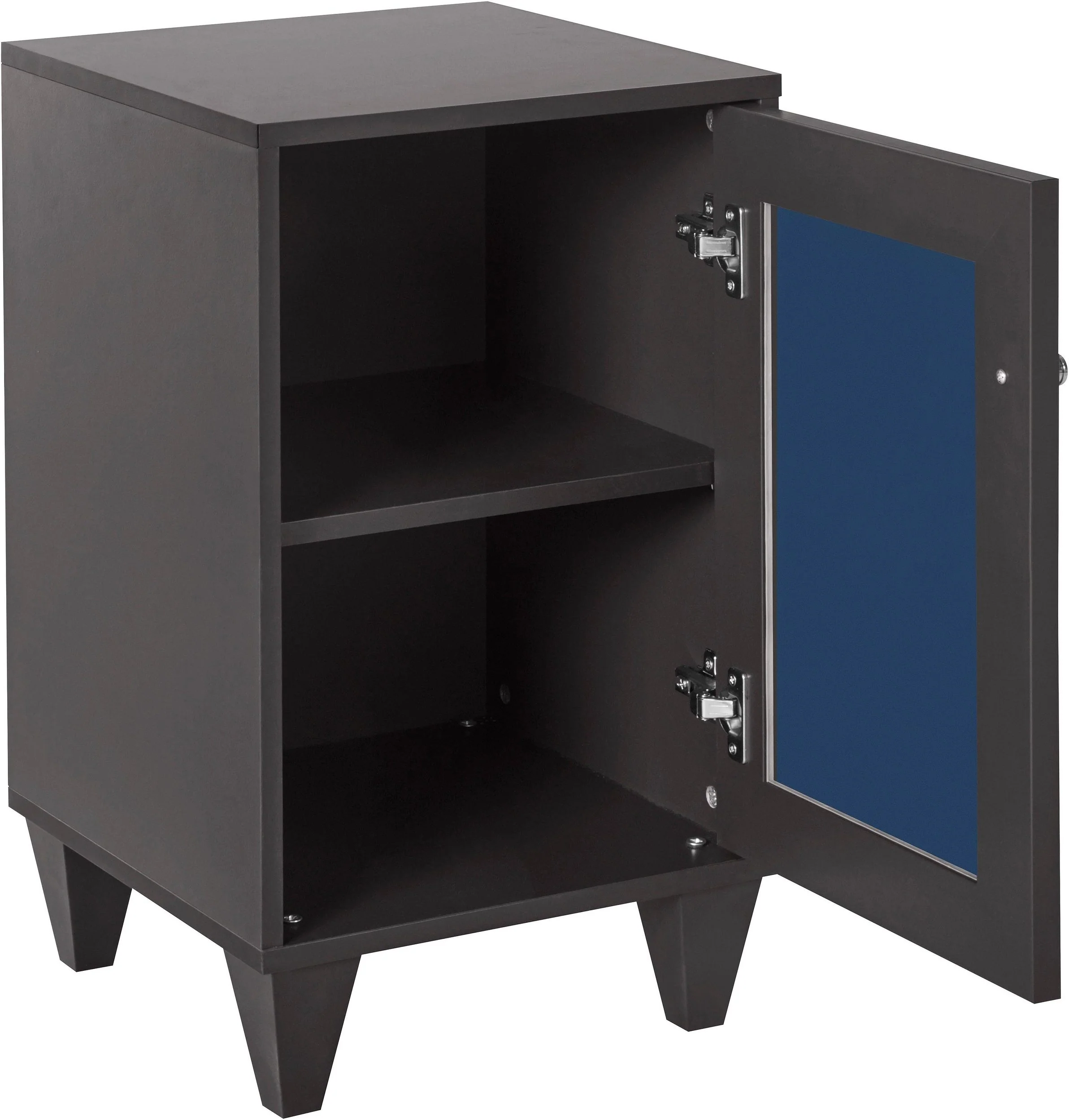 Mesita de noche Jessica Leonique, antracita