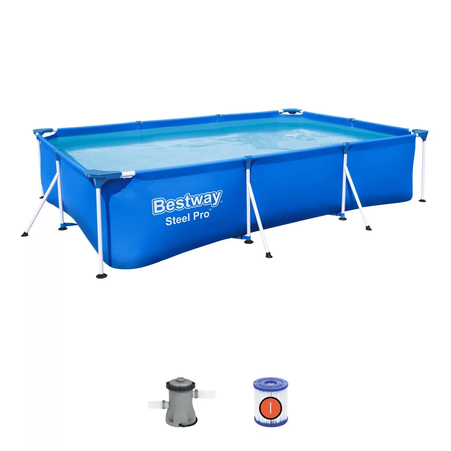 Piscina Tubular 300x201x66 cm Bestway