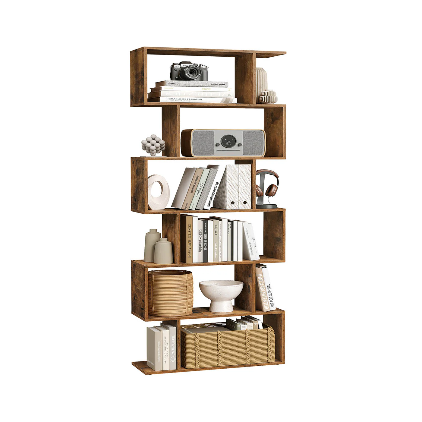 Librería de Esquina de 6 Niveles