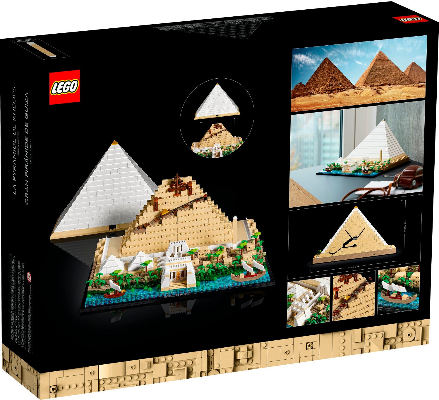 LEGO – Gran Pirámide de Giza Arquitectura 21058