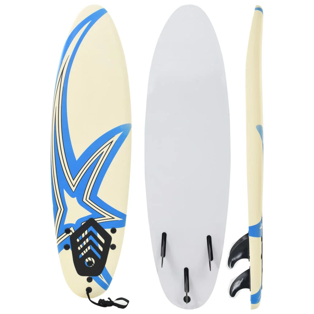 Tabla de surf diseño de estrella 170 cm v4089
