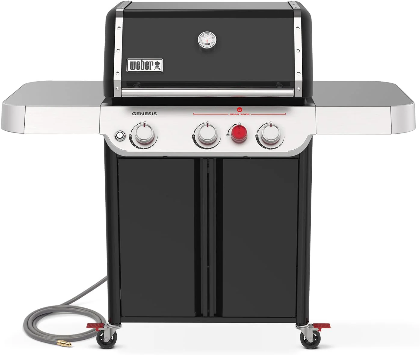 2025 Weber Genesis E-325 a gas propano. color negro