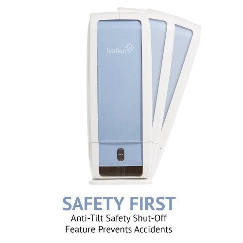 Deshumidificador desecante compacto y silencioso Ivation de 13 pintas para áreas pequeñas – con manguera de drenaje continuo para espacios reducidos, baño, ático, espacio de arrastre y closets – para espacios de hasta 25 metros cuadrados (