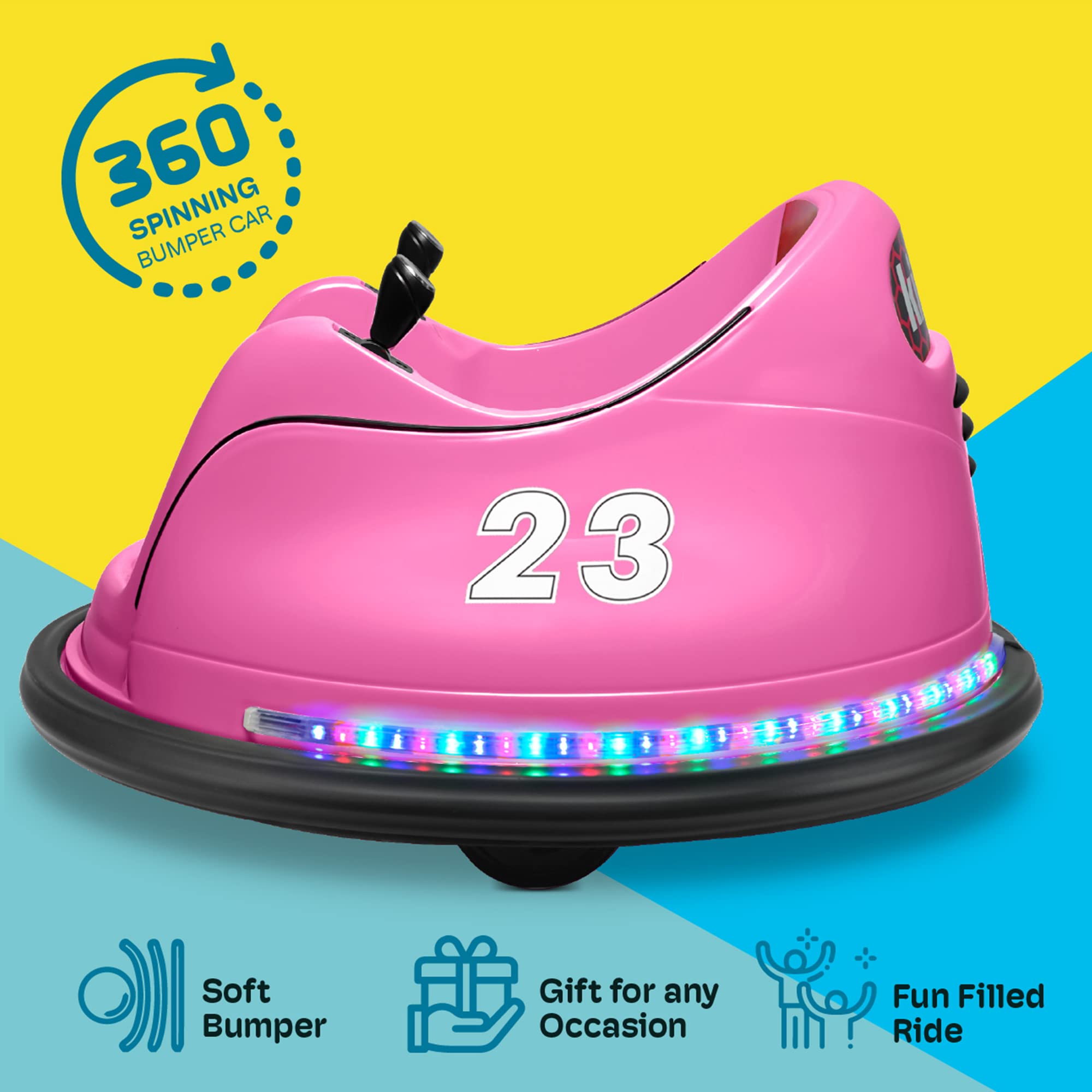 Vehículo Eléctrico Kidzone Controlado, Certificación ASTM