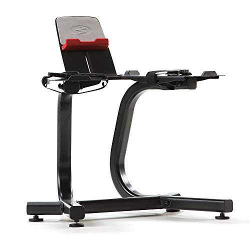 2025 Soporte Bowflex para mancuernas SelectTech con soporte para dispositivo multimedia