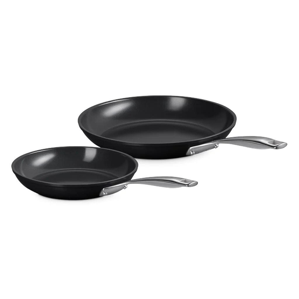 2025 Le Creuset - Set de sartenes Essential antiadherentes 24/28 cm