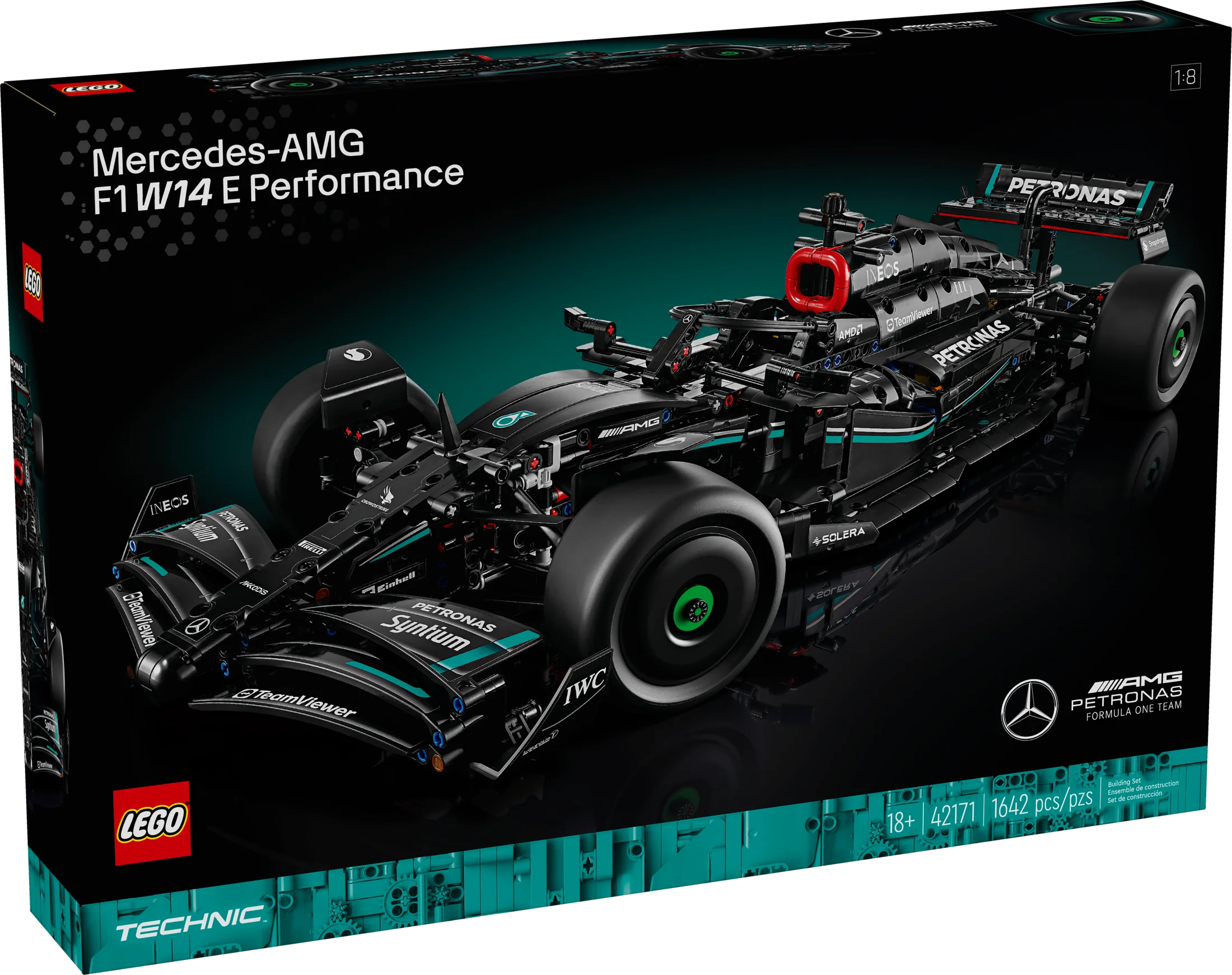 LEGO Technic del coche Mercedes-AMG F1 W14 E Performance (42171)