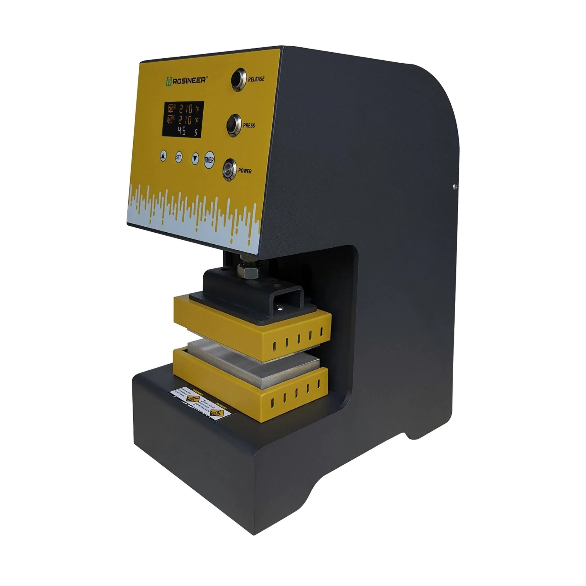 2025 Prensa híbrida Rosineer Auto. 4 toneladas. placas de 7.6 x 12.7 cm