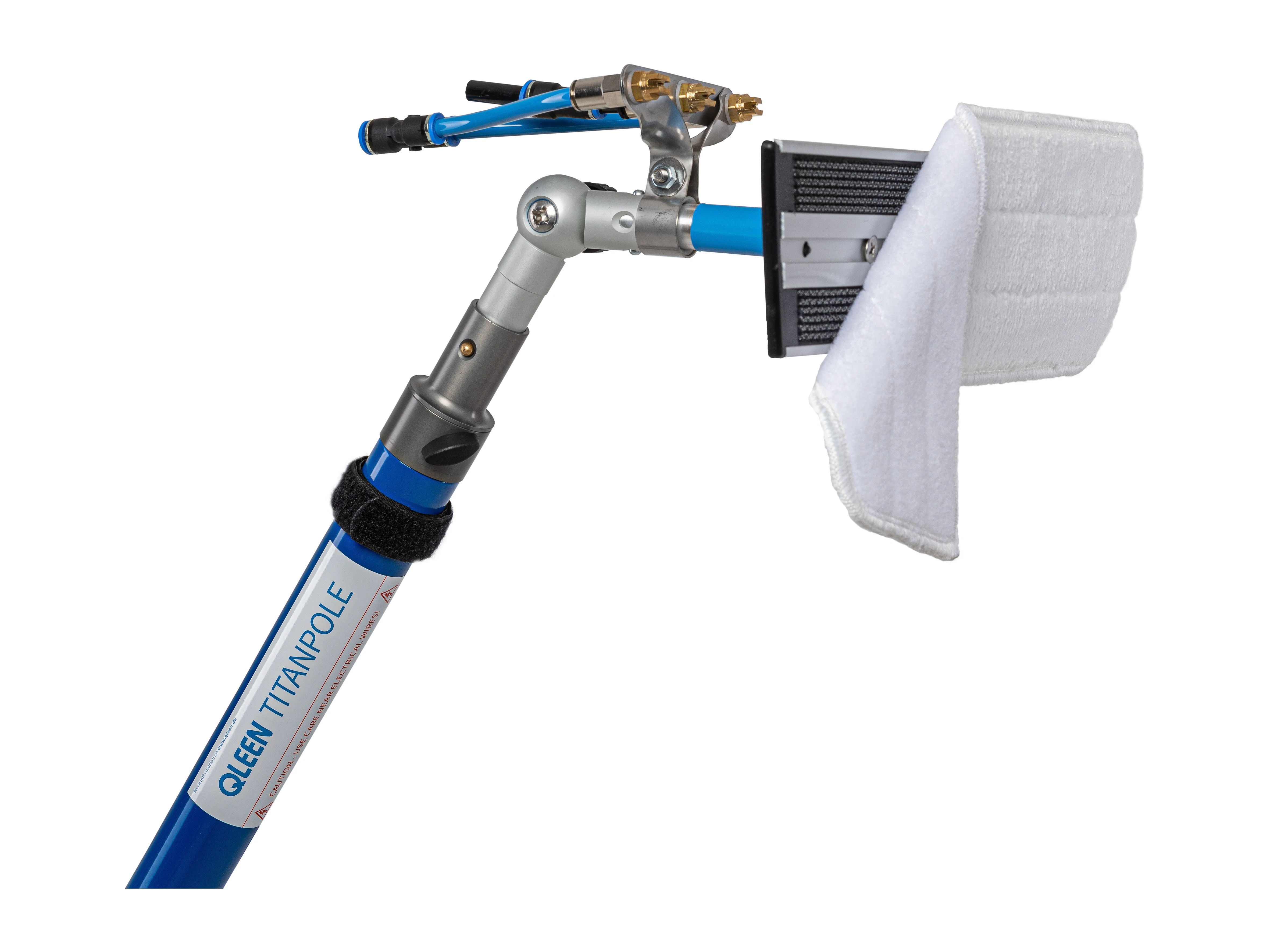 2025 Soporte para pad QLEEN con 3 boquillas Power y articulación de aluminio ajustable