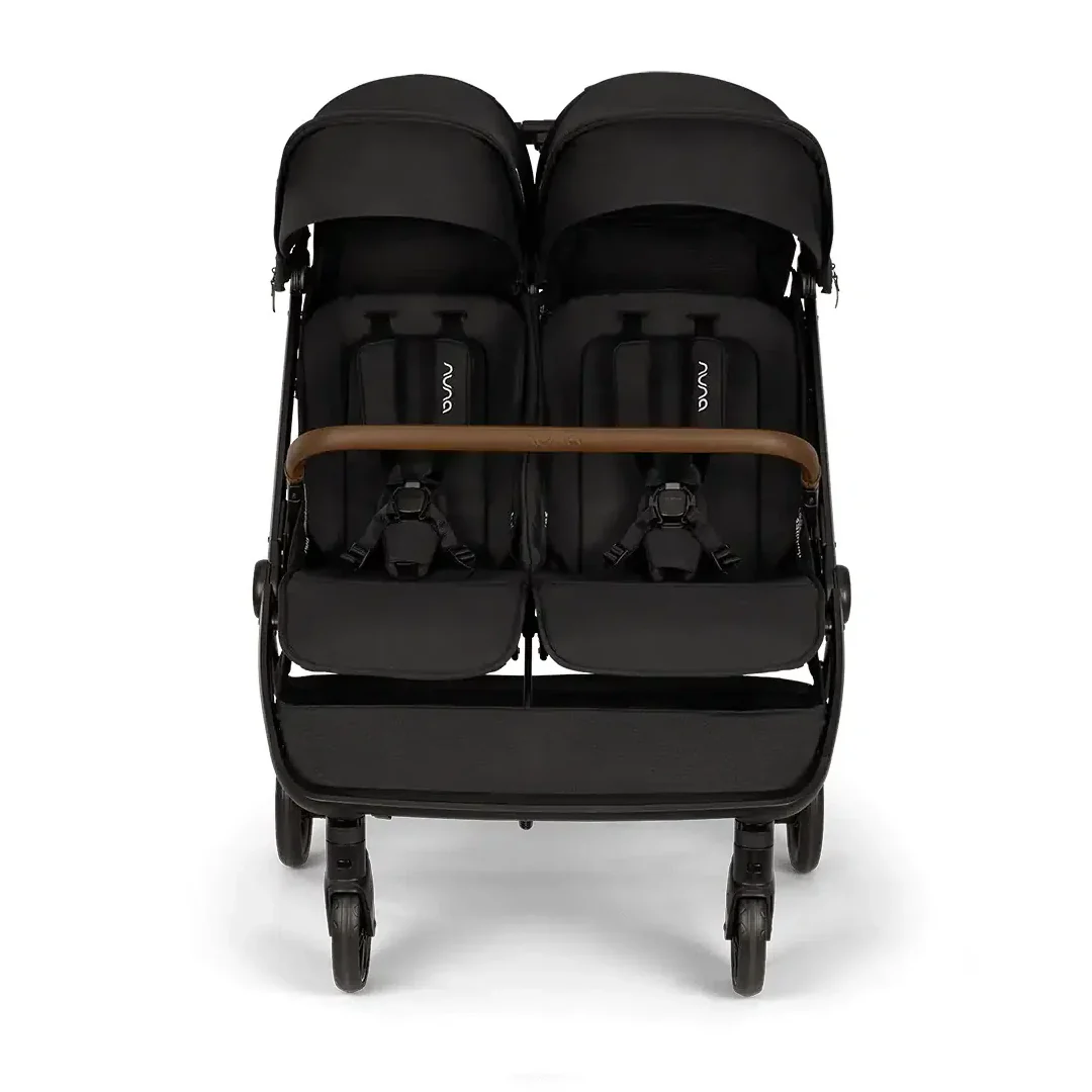 2025 Nuna TRVL dubl – Cochecito doble ligero y compacto lado a lado desde el nacimiento