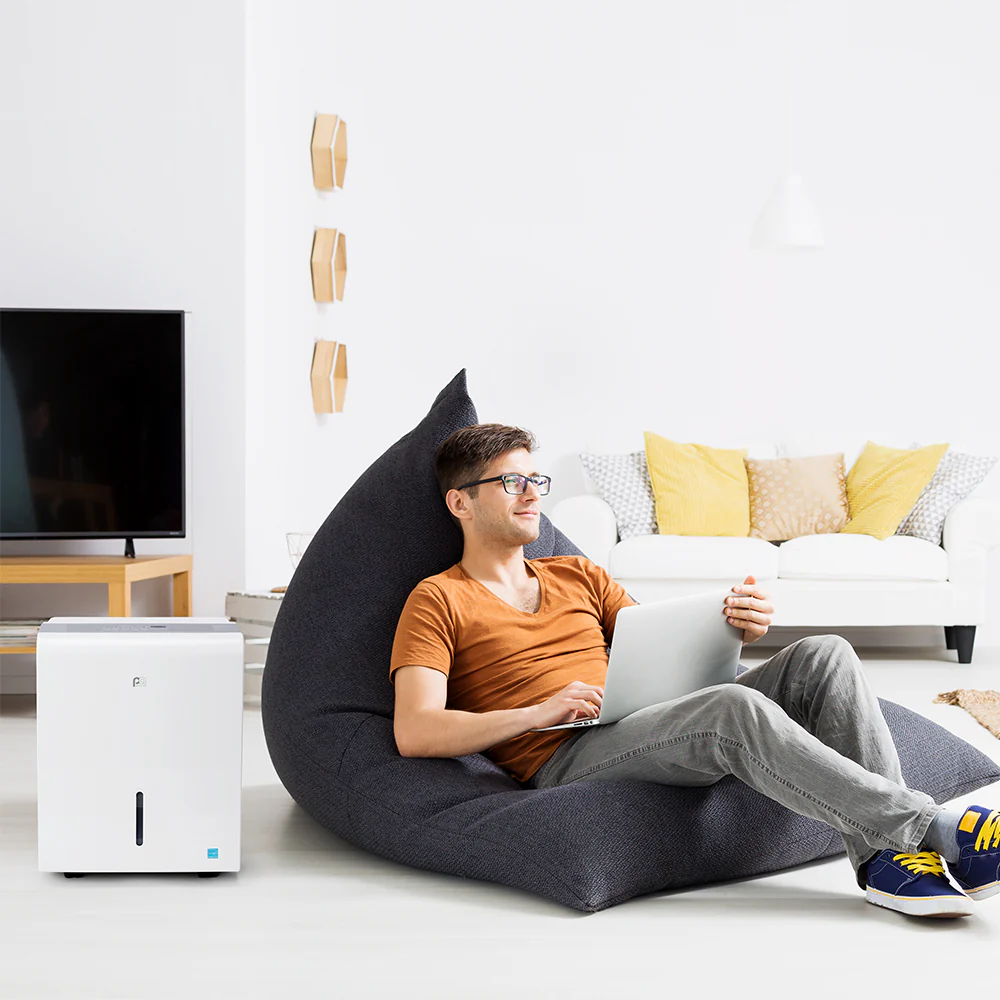 2025 Deshumidificador certificado ENERGY STAR de 22 pintas con drenaje continuo y funcionamiento ultra silencioso – ideal para habitaciones pequeñas y sótanos